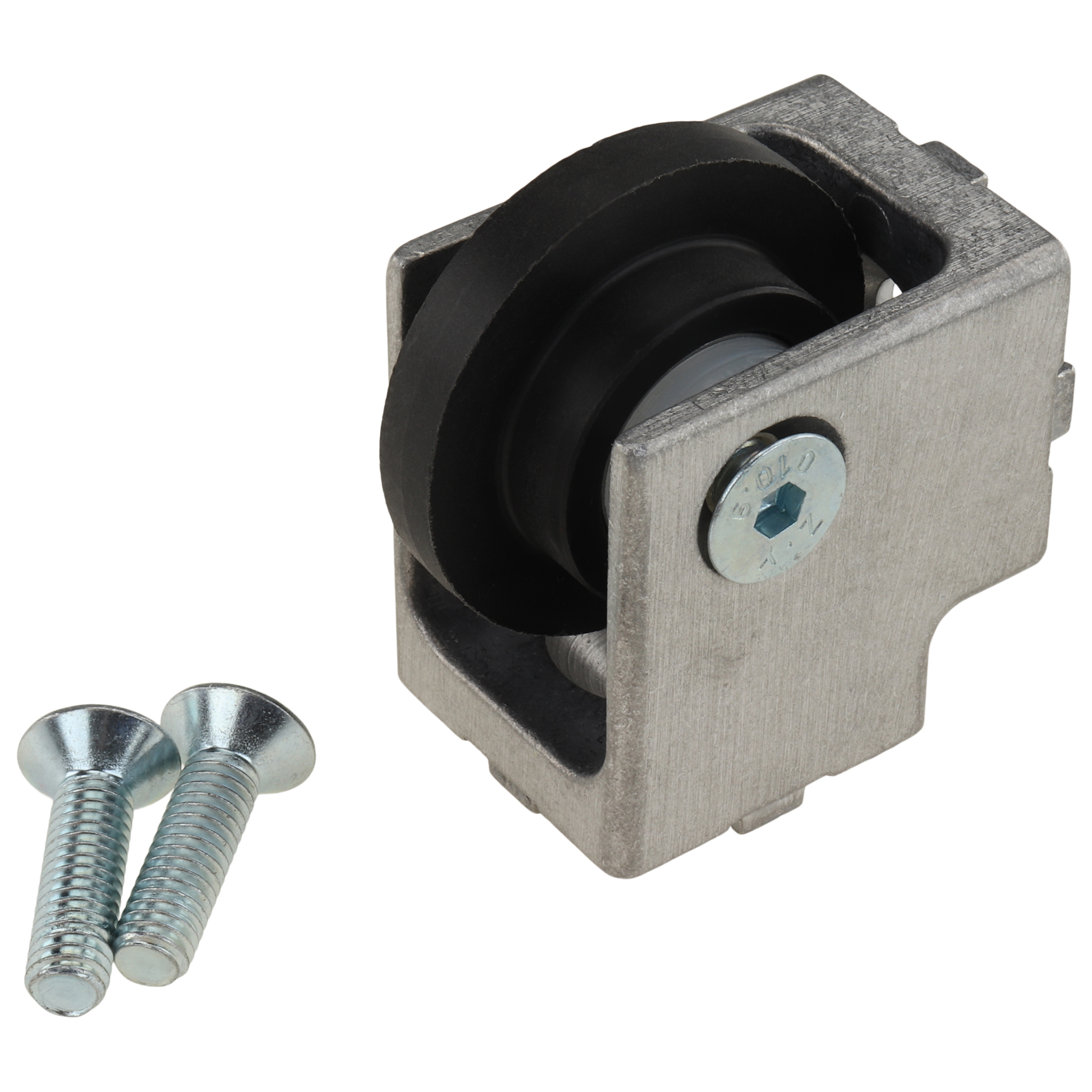 Führung, Schiebetür-Führung, 40x30x40, Aluminiumdruckguß / Kunststoff PA, blank