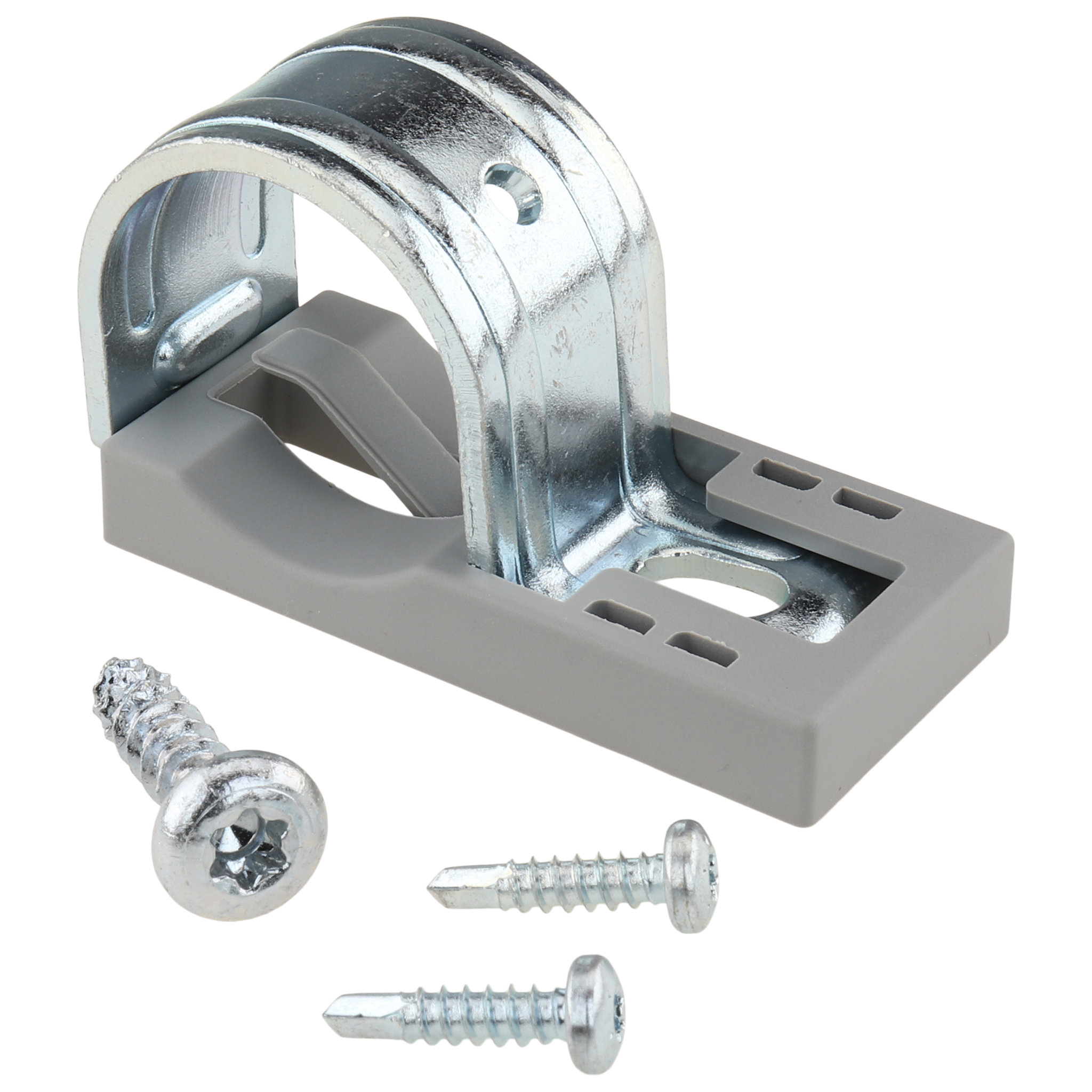 Top Clamp, 60x28x38, Plastic / steel, grey