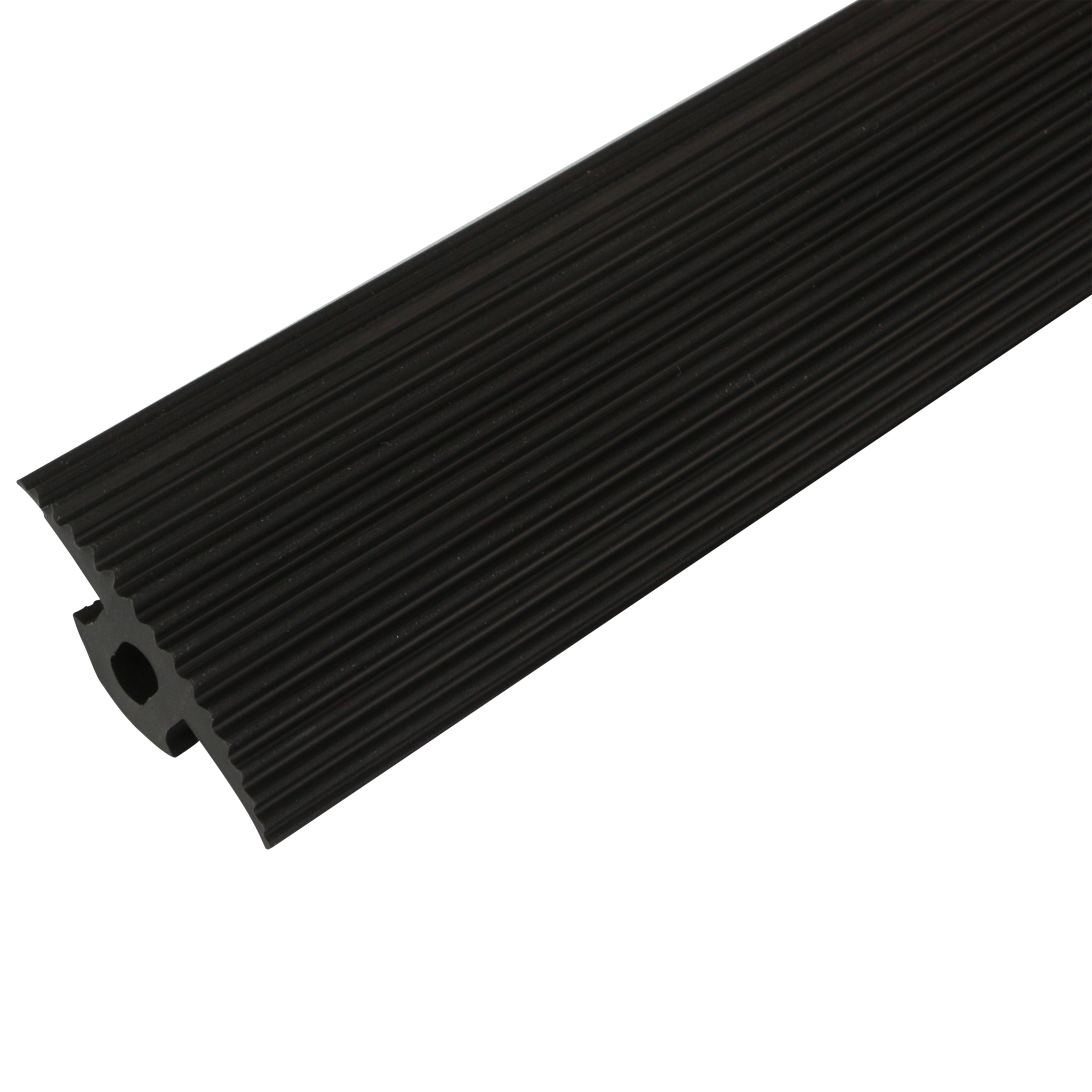 Cover Profile Strip, 32x14x1000, Rubber NBR, approx. 80 Shore A, black