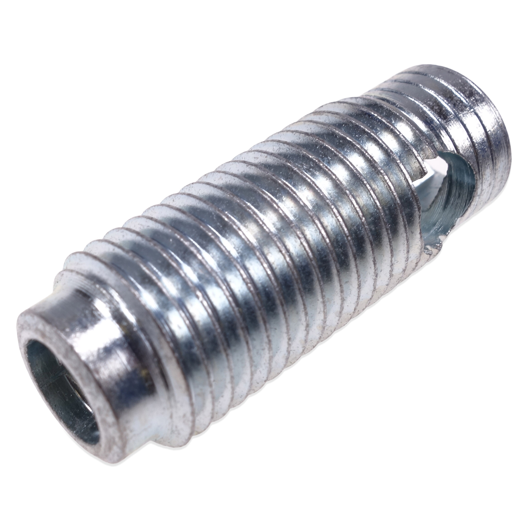 Hülse , Schneidhülse Automatikverbinder, D13x35, Stahl, verzinkt