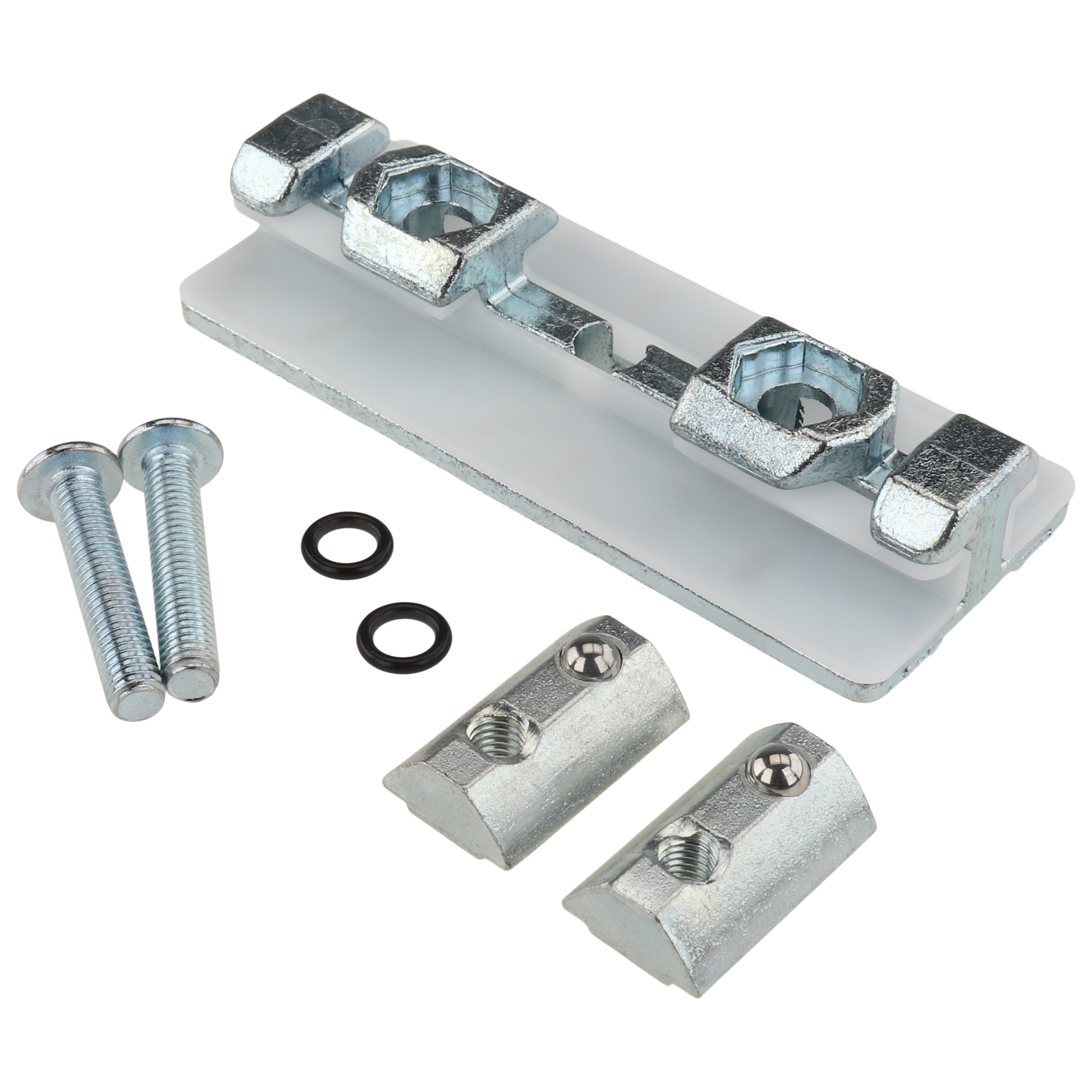 Profilgleiter, 80x32x15, Zink, blank Profilgleiter, 80x32x15, Zink, blank