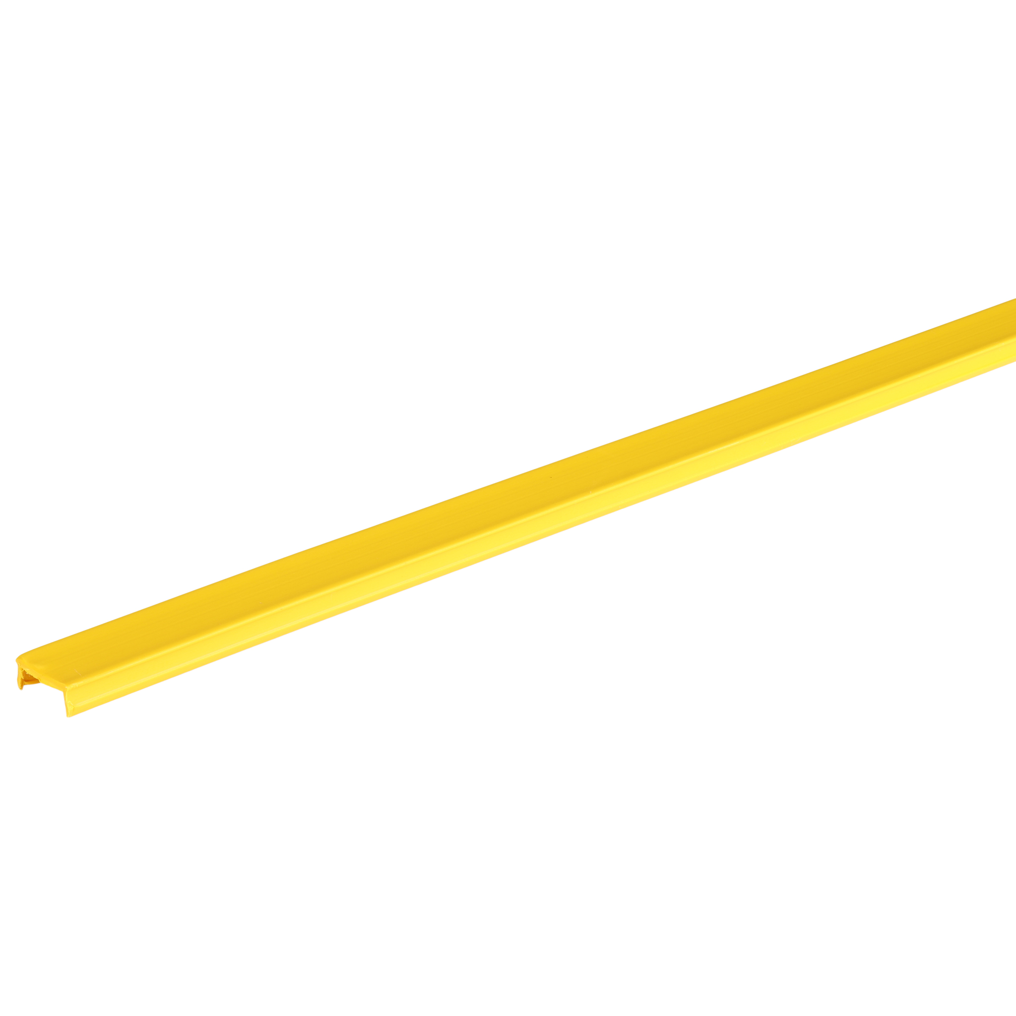 Cover Profile Strip, 8.8x3.9x2m, Plastic PP, yellow - RAL 1023