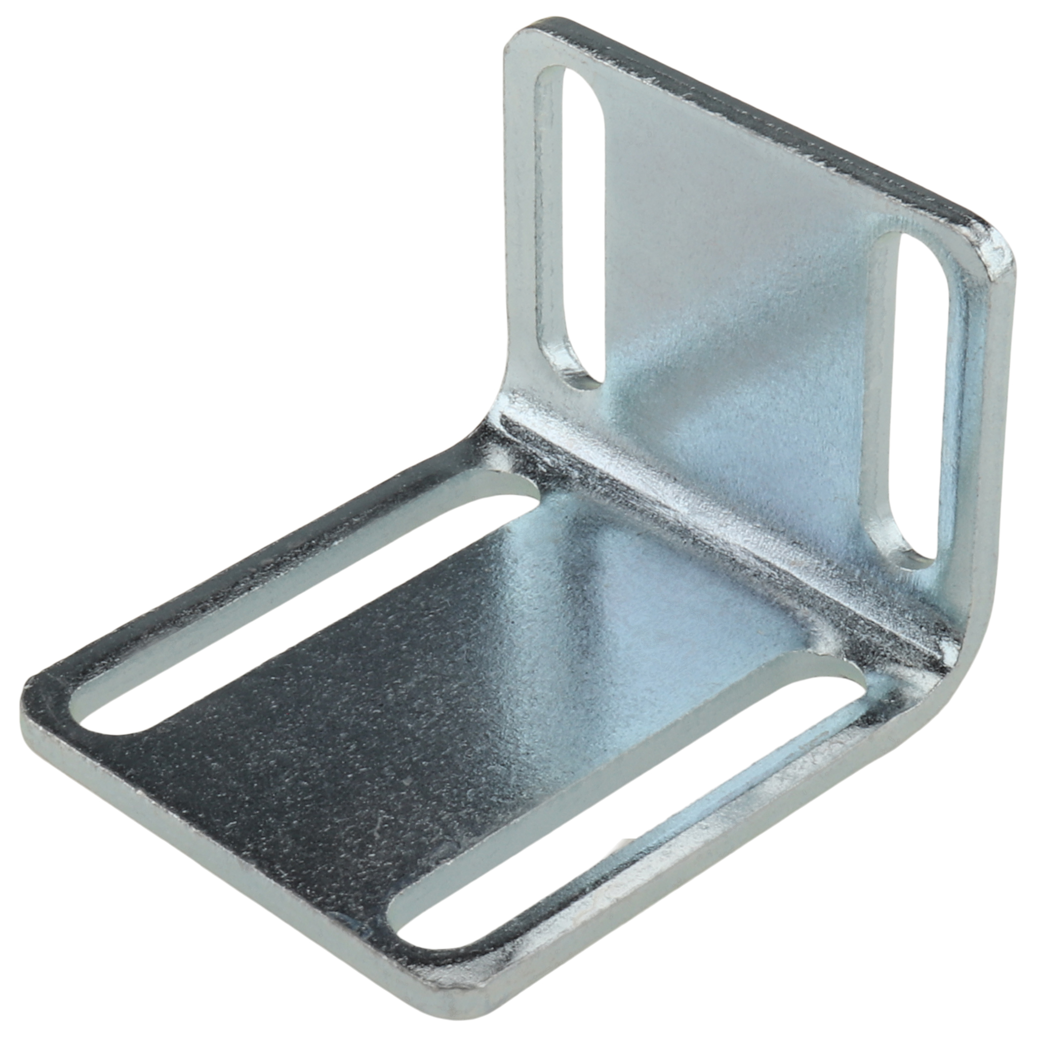 Angle, Angle Bracket for magnetic catch 30, 50x43x35, Steel, zink plated