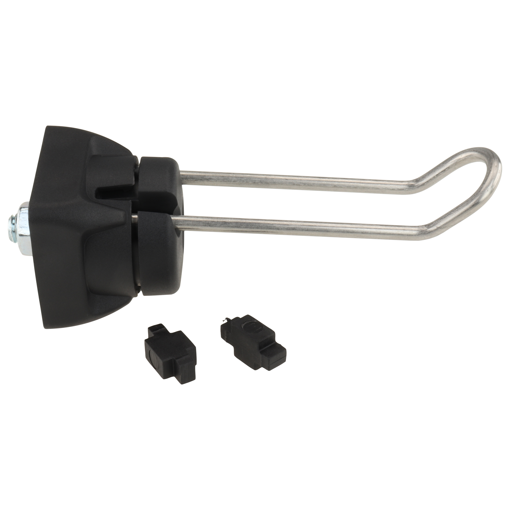 Tool Hook FX 59/19-24, 111x40x40, Plastic / steel / stainless steel, blanc, black