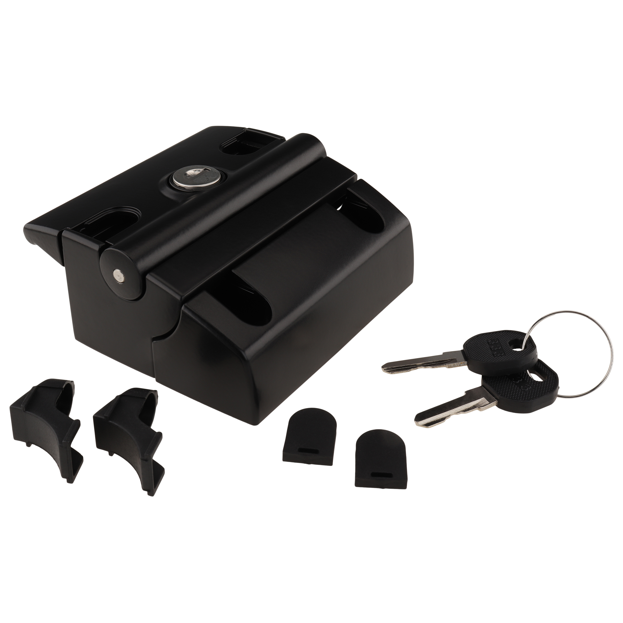 Closure, Slam Latch PRO, 99x107x46, Aluminum die-cast, powder-coated, black