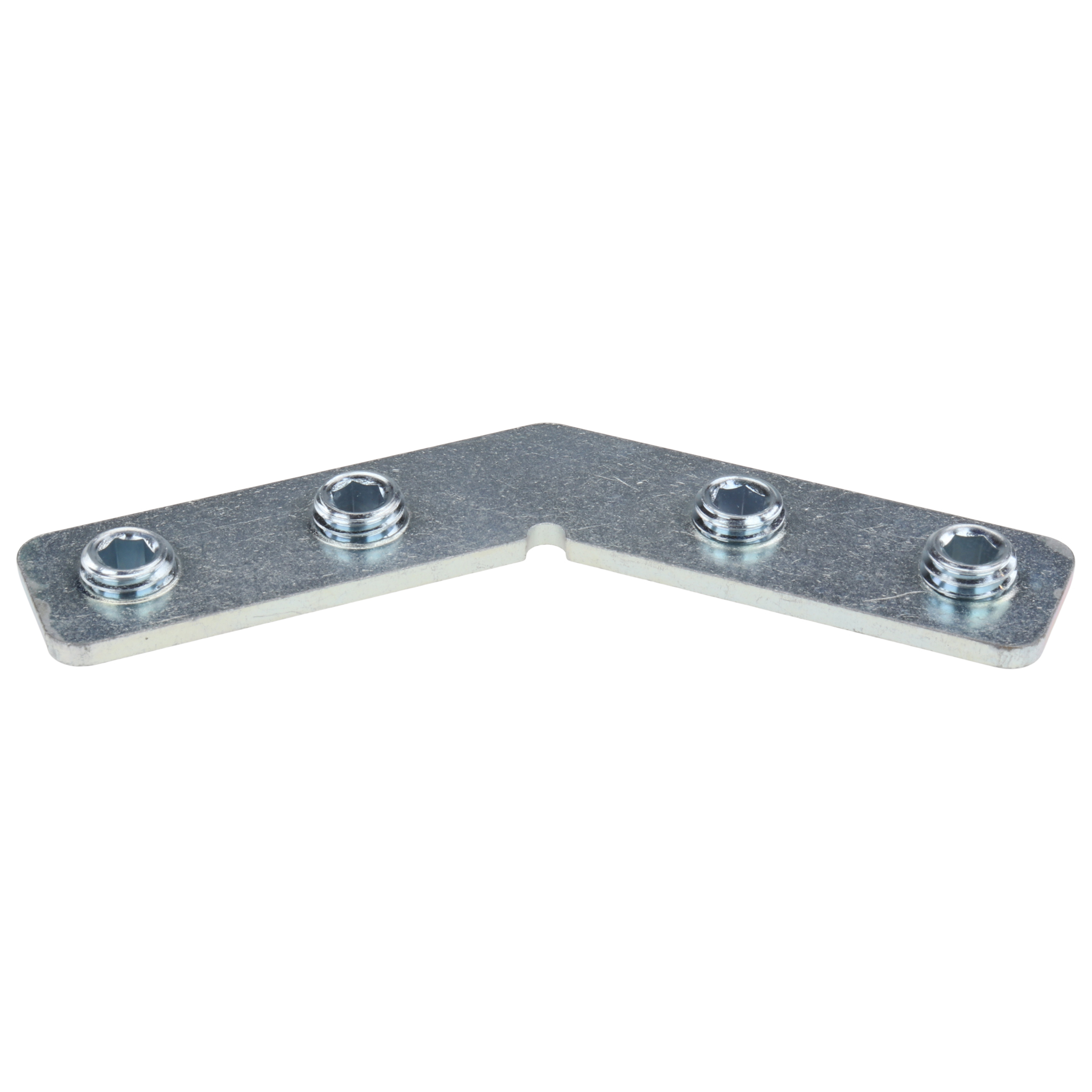Connector, Mitre Connector, 46x16, Steel, zink plated