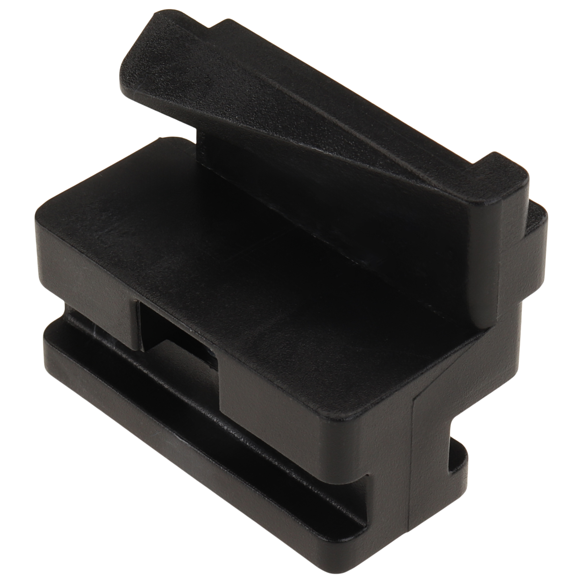 Schiebetür-Führung, 30.6x19.8x27.6, POM, schwarz Schiebetür-Führung, 30.6x19.8x27.6, POM, schwarz
