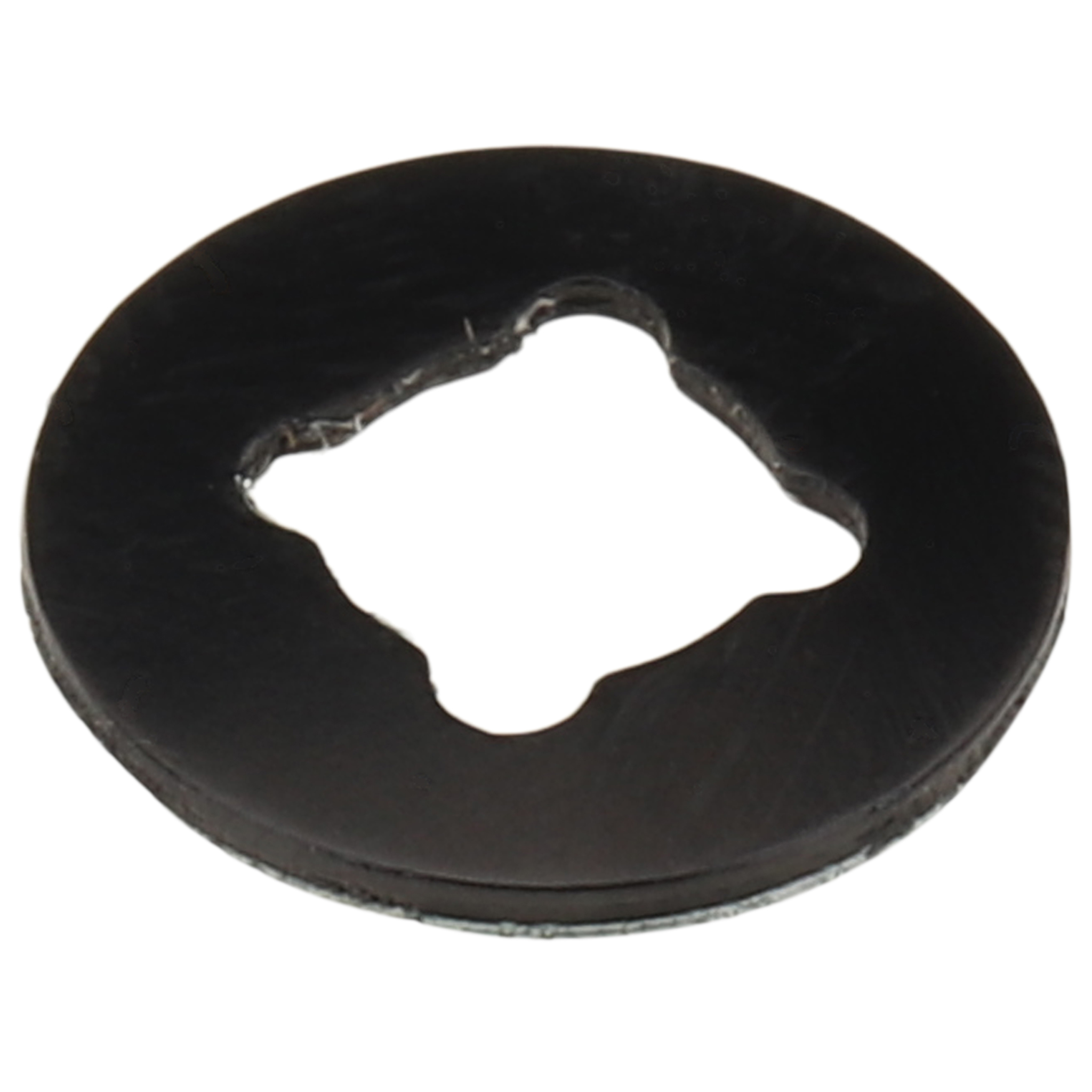 Unverlierbarkeitsscheibe M5, D10x0.5, Kunststoff PA, schwarz Unverlierbarkeitsscheibe M5, D10x0.5, Kunststoff PA, schwarz