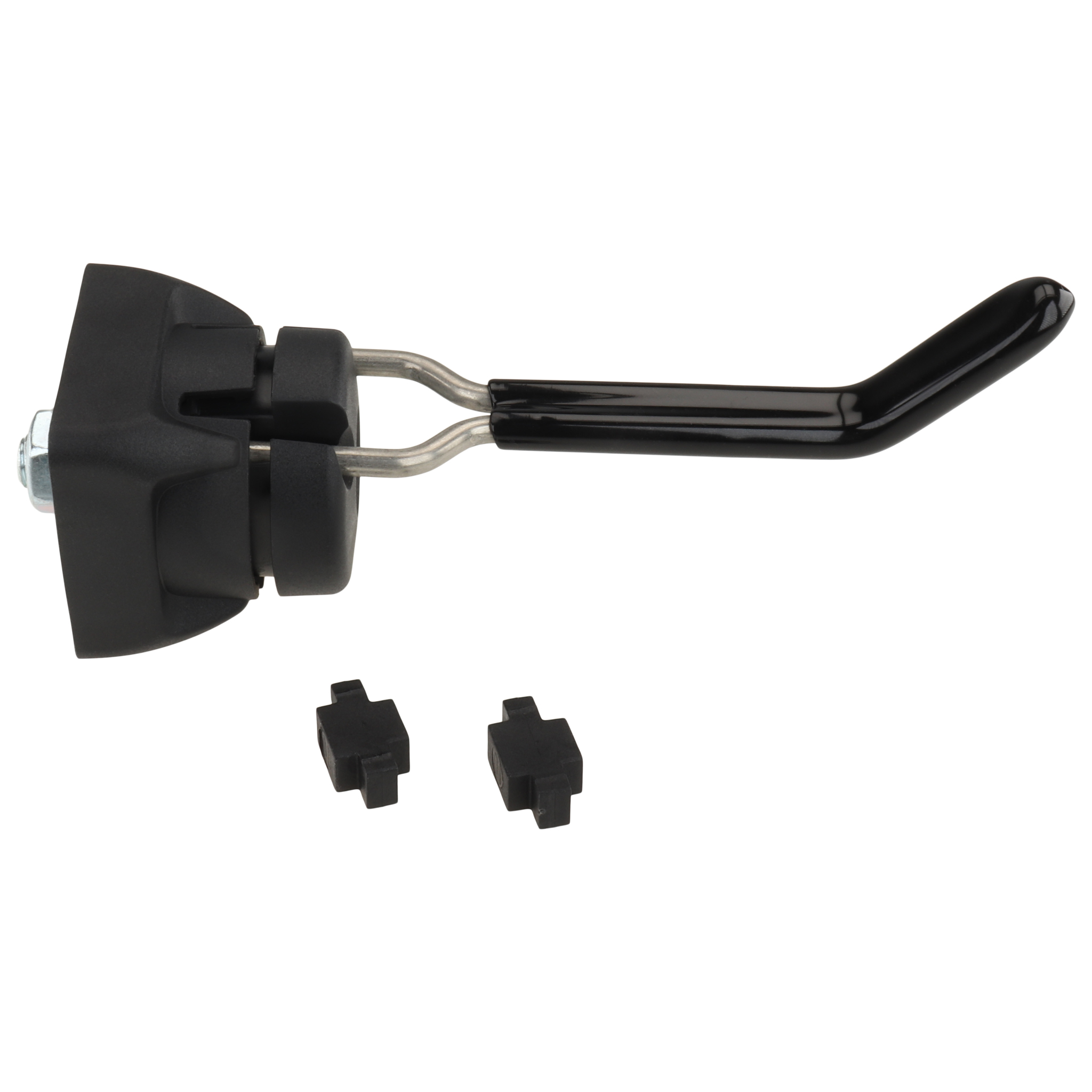 Tool Hook FX 66/27-13, 125x40x40, Plastic / steel, PVC coated, black