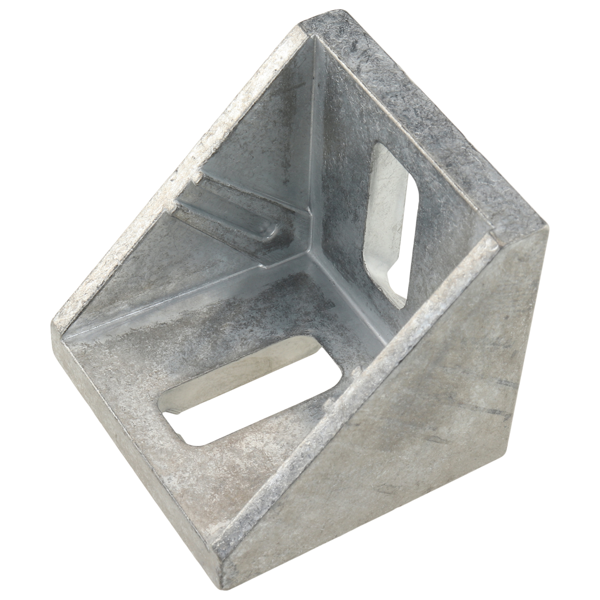 Angle, 39x39x40, Zinc die-cast, blanc