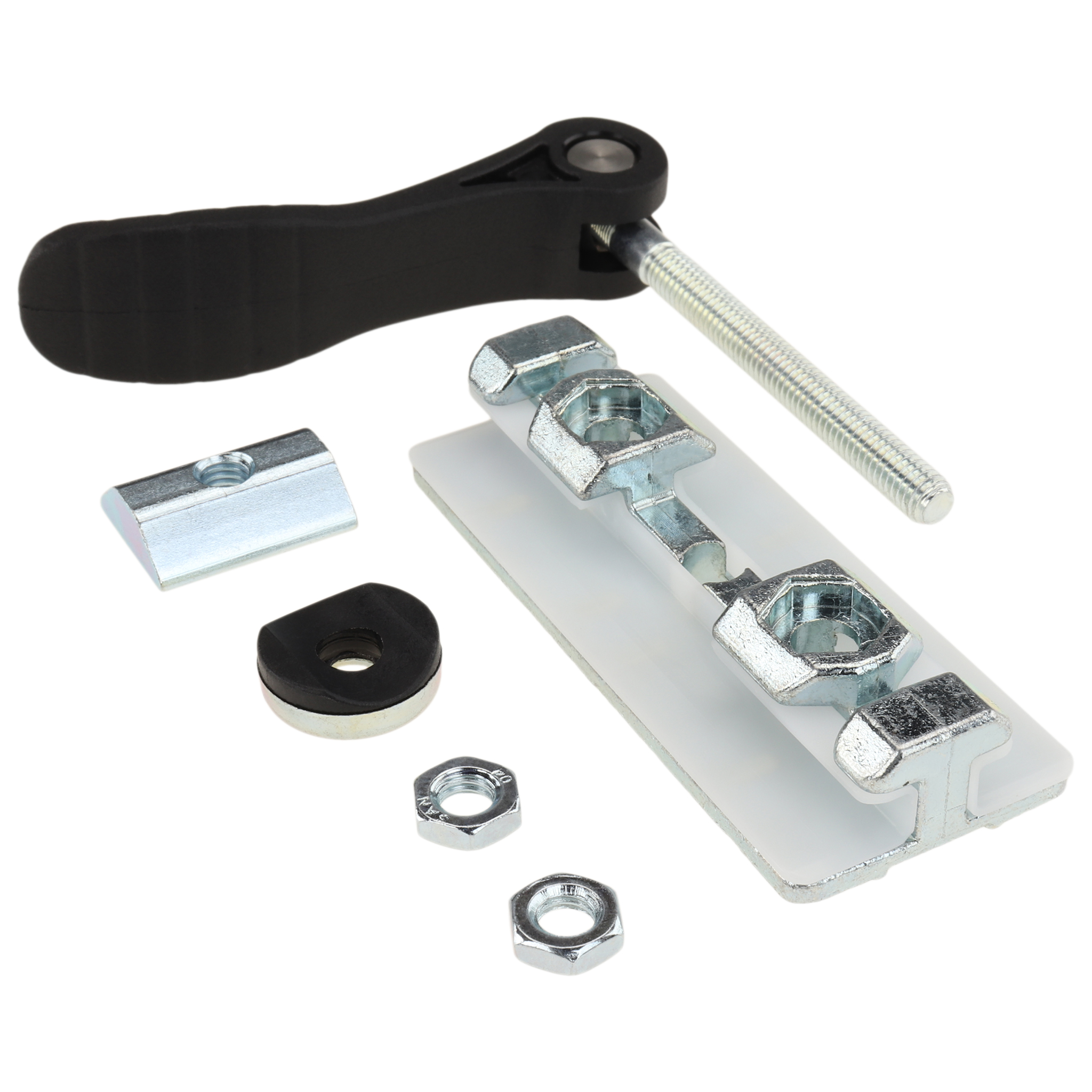 Profilgleiter, 80x32x15, Zink, blank Profilgleiter, 80x32x15, Zink, blank