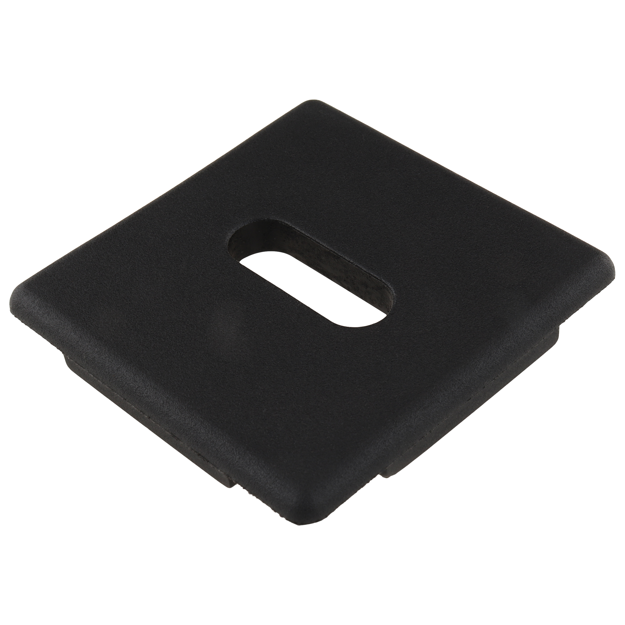 Clamping Plate, 53x53x12, Plastic PA reinforced, black