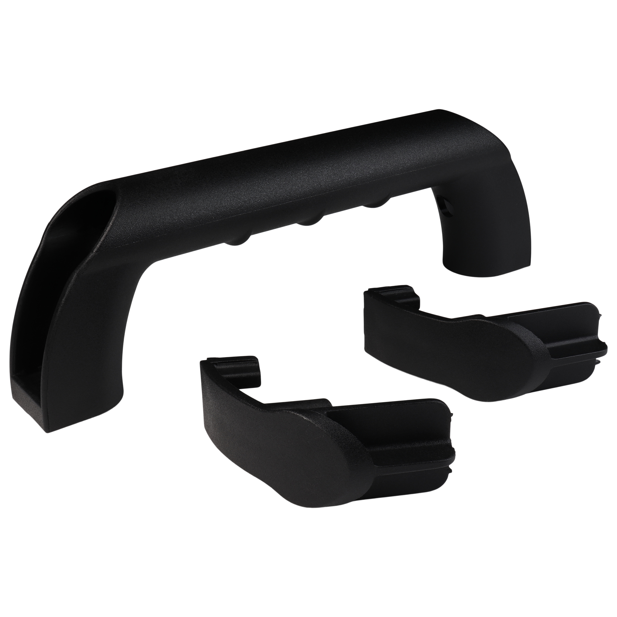 Set, Comfort Handle, 188x30x60, Plastic PA glass ball reinforced, black