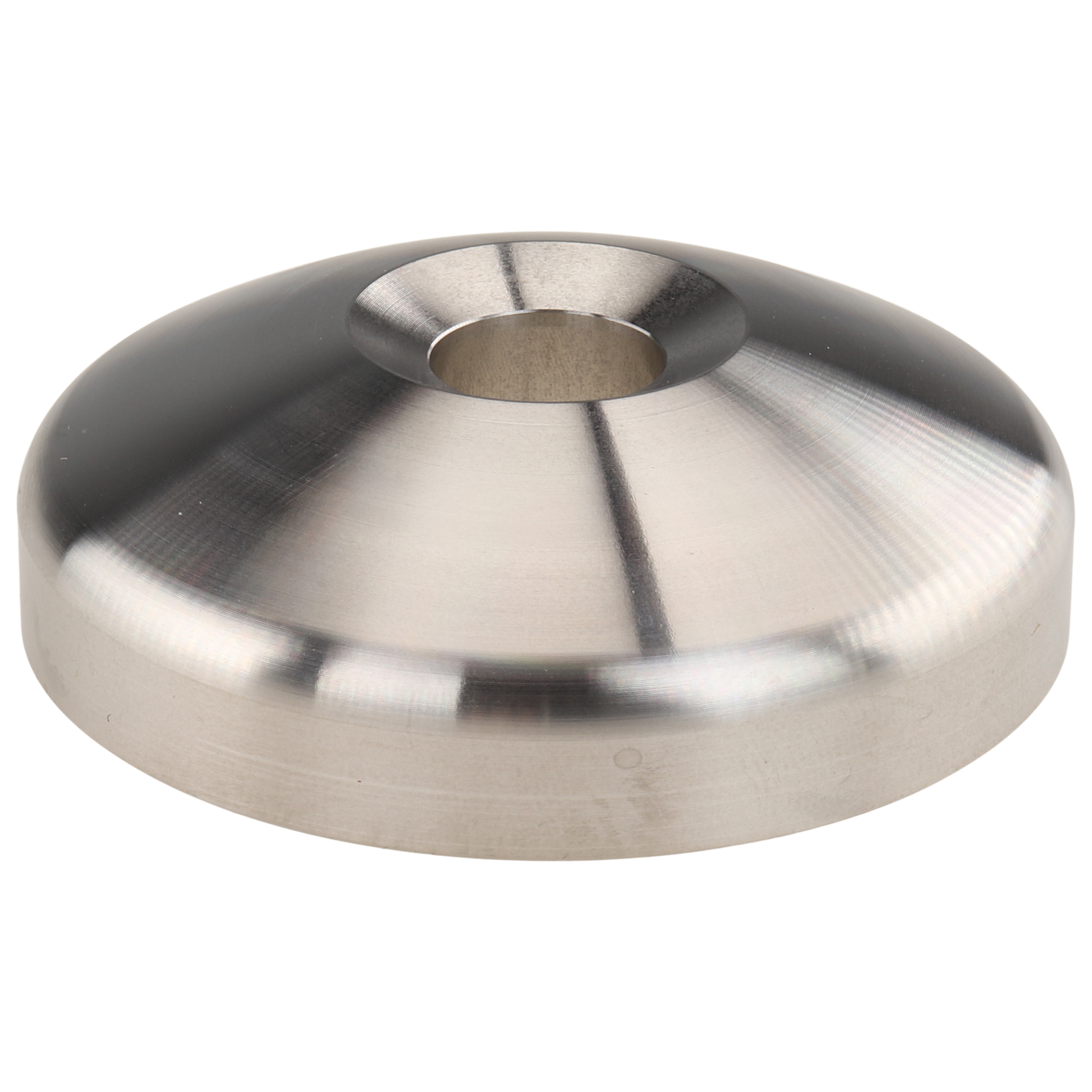 Base, Base Plate, 60, Stainless steel, blanc