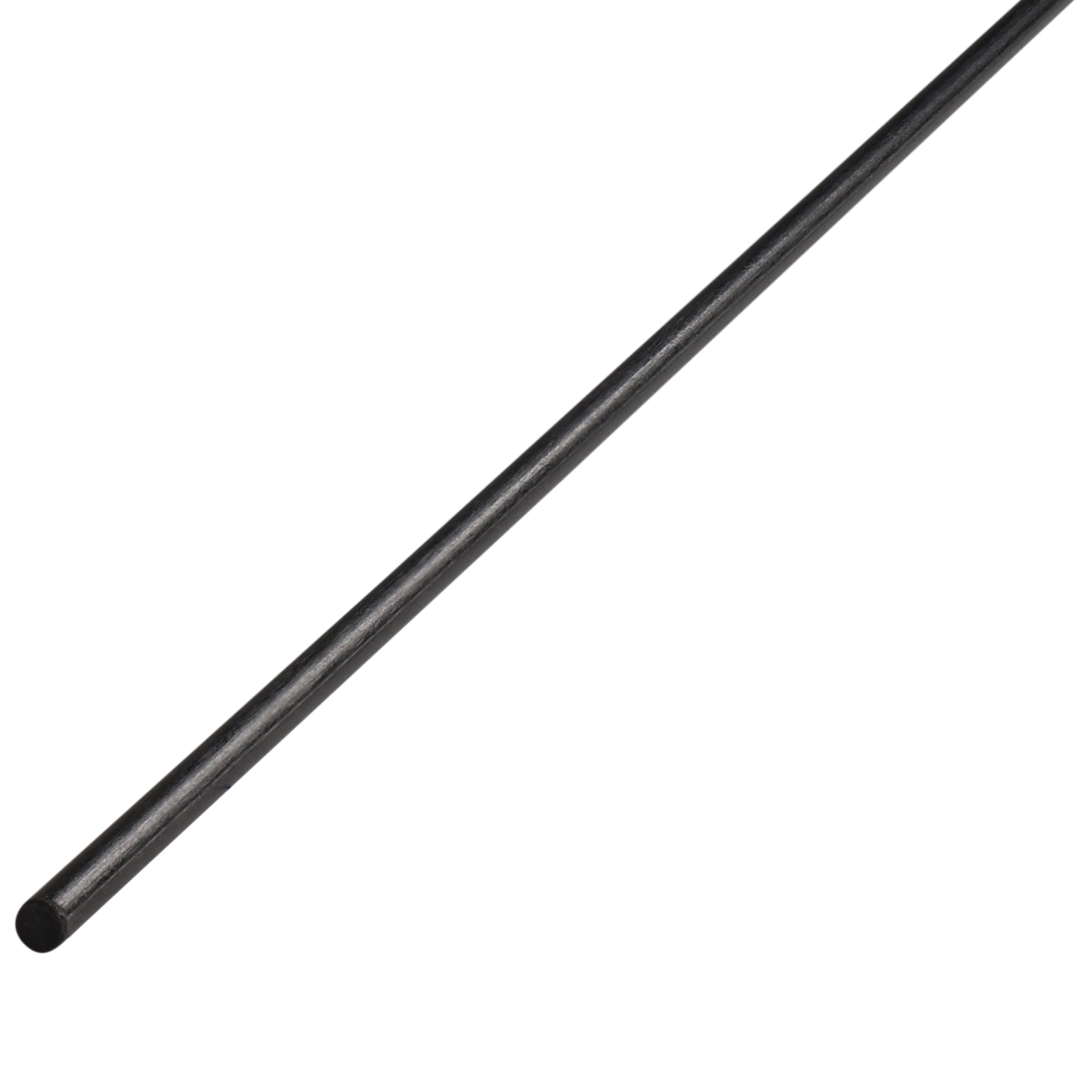 Rod, D2±0.05x2m, CFRP - carbon, grinded