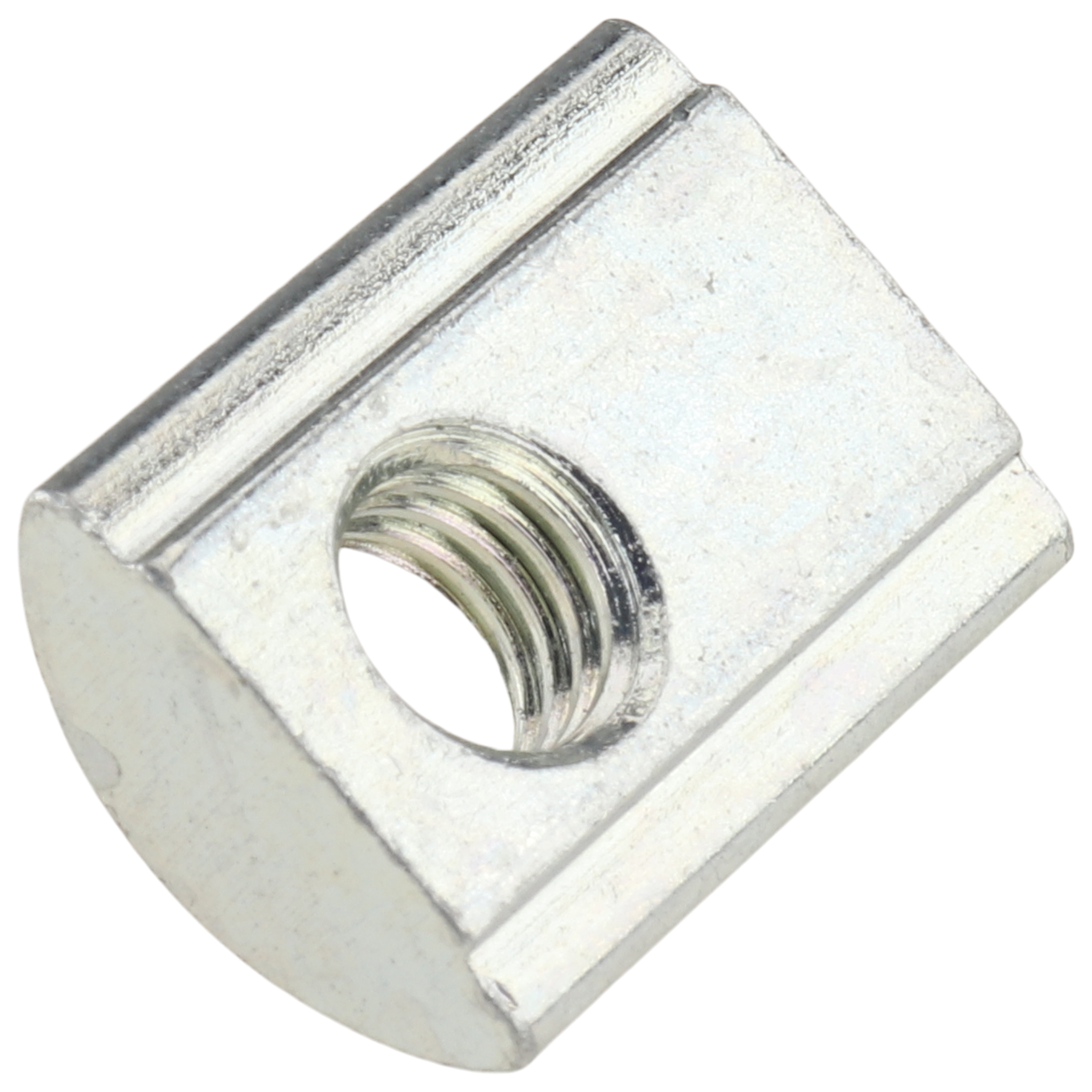 Nutenstein M8, Nut 11, mit Steg, Stahl, verzinkt Nutenstein M8, Nut 11, mit Steg, Stahl, verzinkt