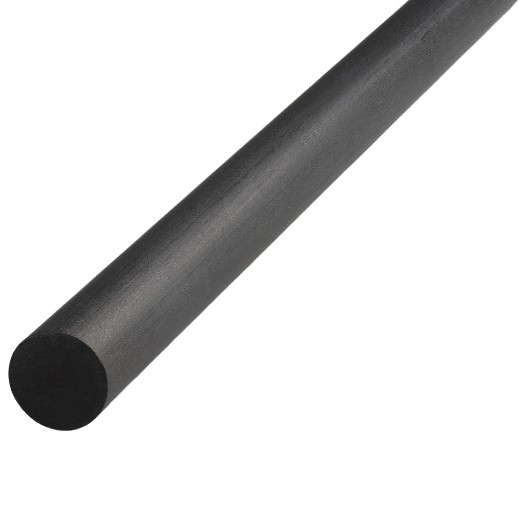 Rod, D9±0.05x1m, CFRP - carbon, grinded