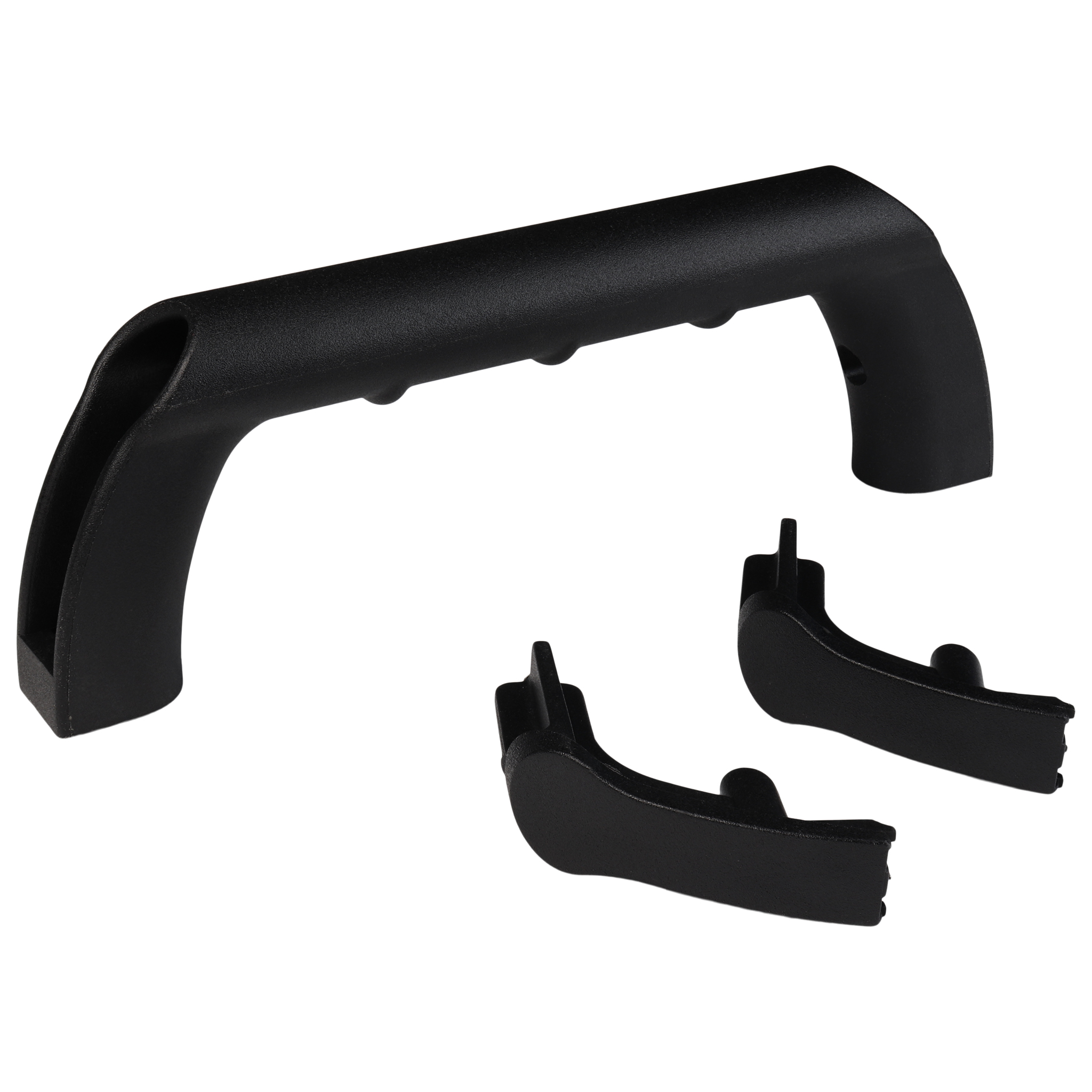 Set, Comfort Handle, 142x20x48, Plastic PA glass ball reinforced, black