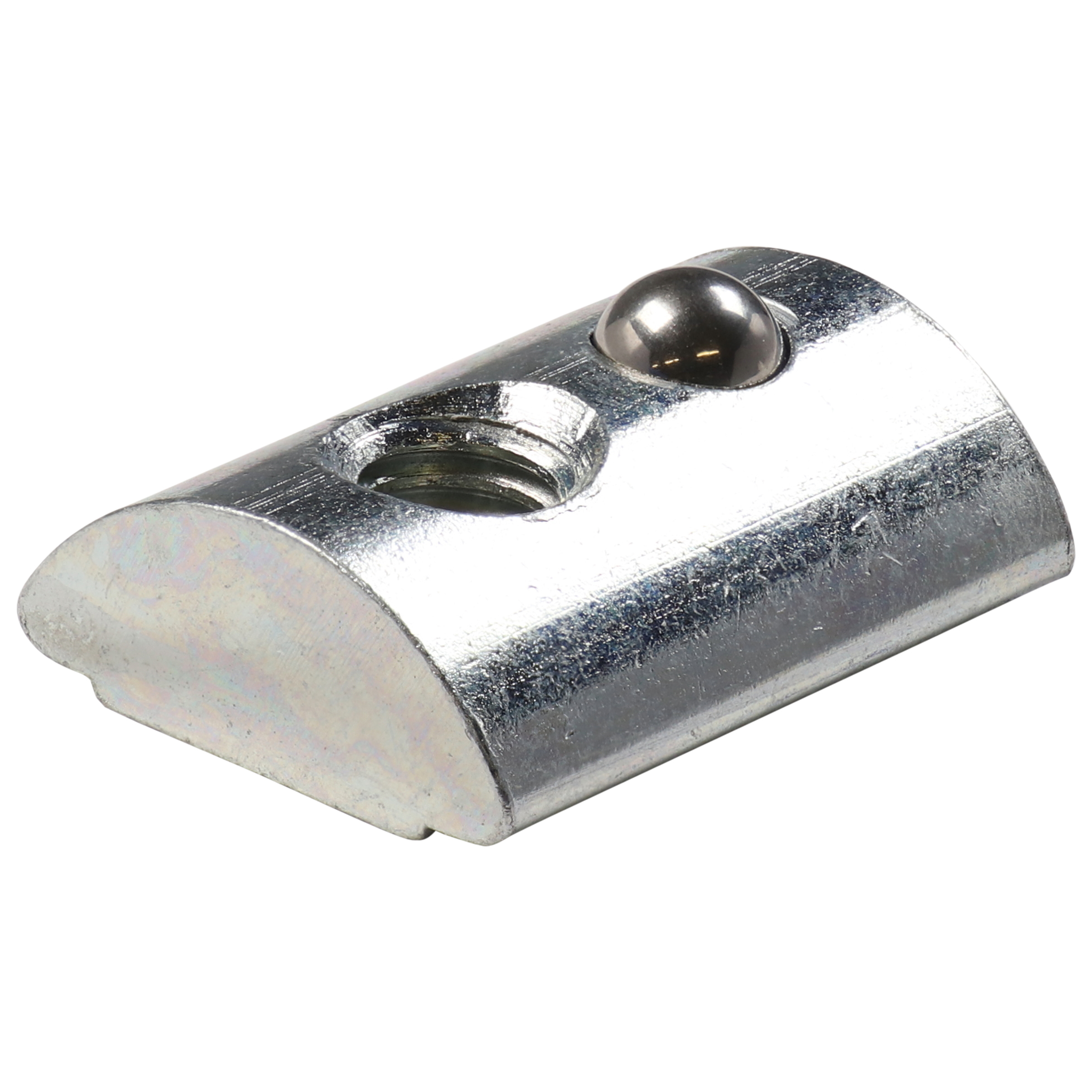 T-slot Nut M6, Slot 11, self-aligning, Steel, zink plated