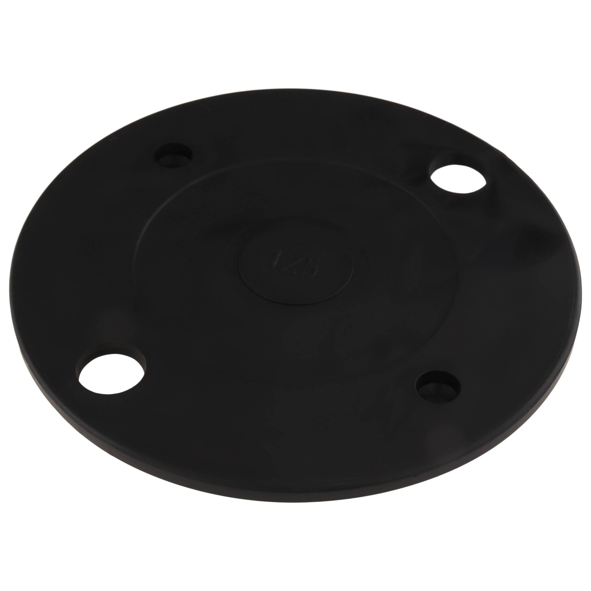 Platte, Anti-Slip-Platte, 125, Thermoplastisches Elastomer ca. 70 Shore A, schwarz Platte, Anti-Slip-Platte, 125, Thermoplastisches Elastomer ca. 70 Shore A, schwarz