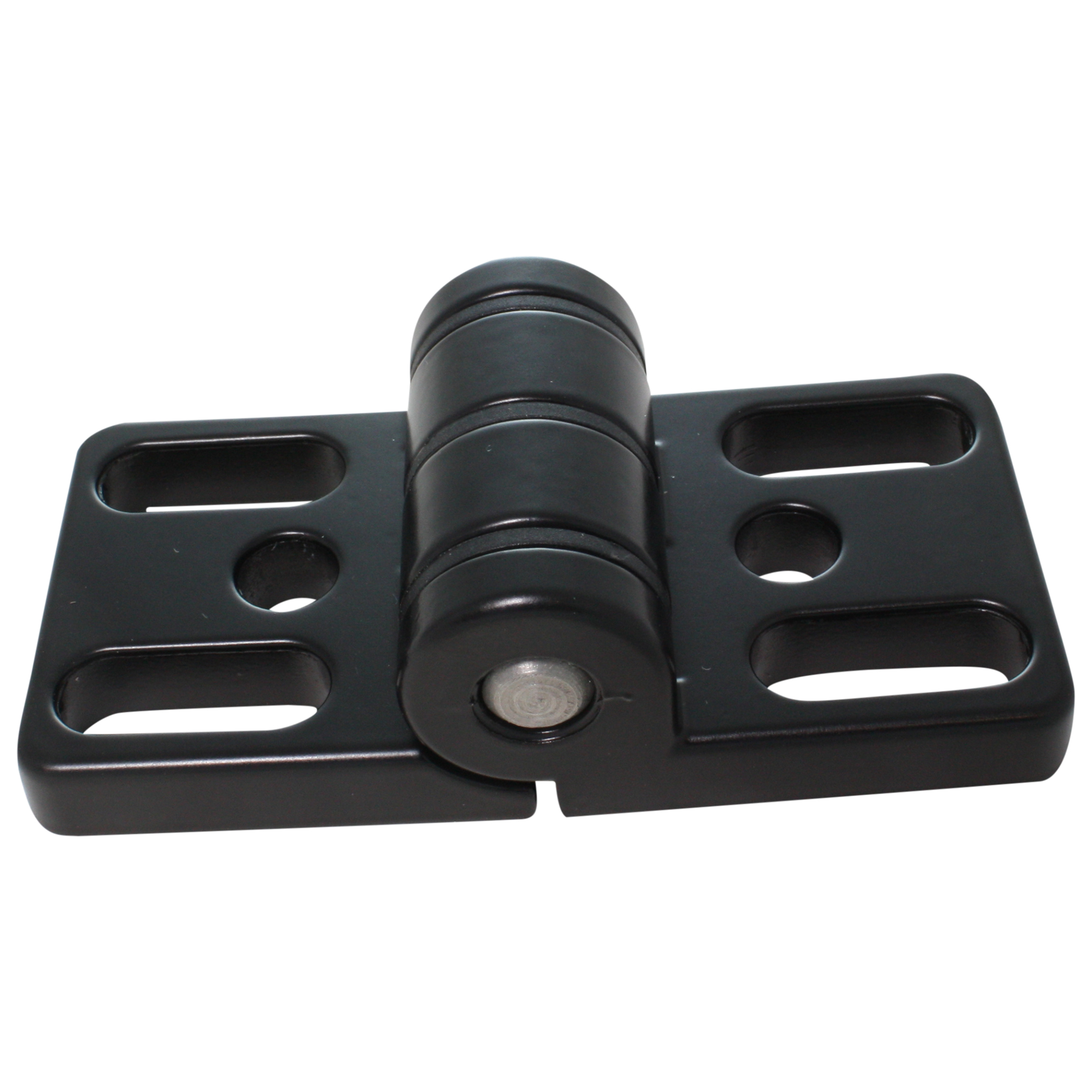 Scharnier, 80x40x24, Zink-Druckguß, pulverbeschichtet, schwarz Scharnier, 80x40x24, Zink-Druckguß, pulverbeschichtet, schwarz