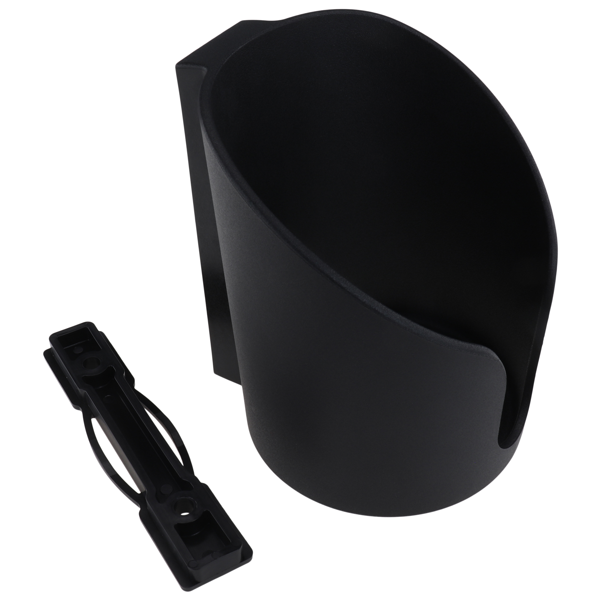 Becherhalter, D100x112, Kunststoff PA6 glasfaserverstärkt, schwarz Becherhalter, D100x112, Kunststoff PA6 glasfaserverstärkt, schwarz