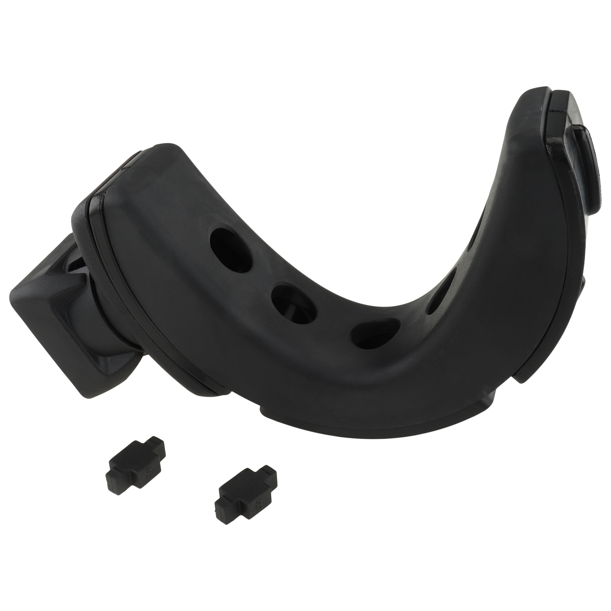 Packband-Handabrollerhalter FX, 161x40x40, Kunststoff / Stahl, TPE beschichtet, schwarz Packband-Handabrollerhalter FX, 161x40x40, Kunststoff / Stahl, TPE beschichtet, schwarz