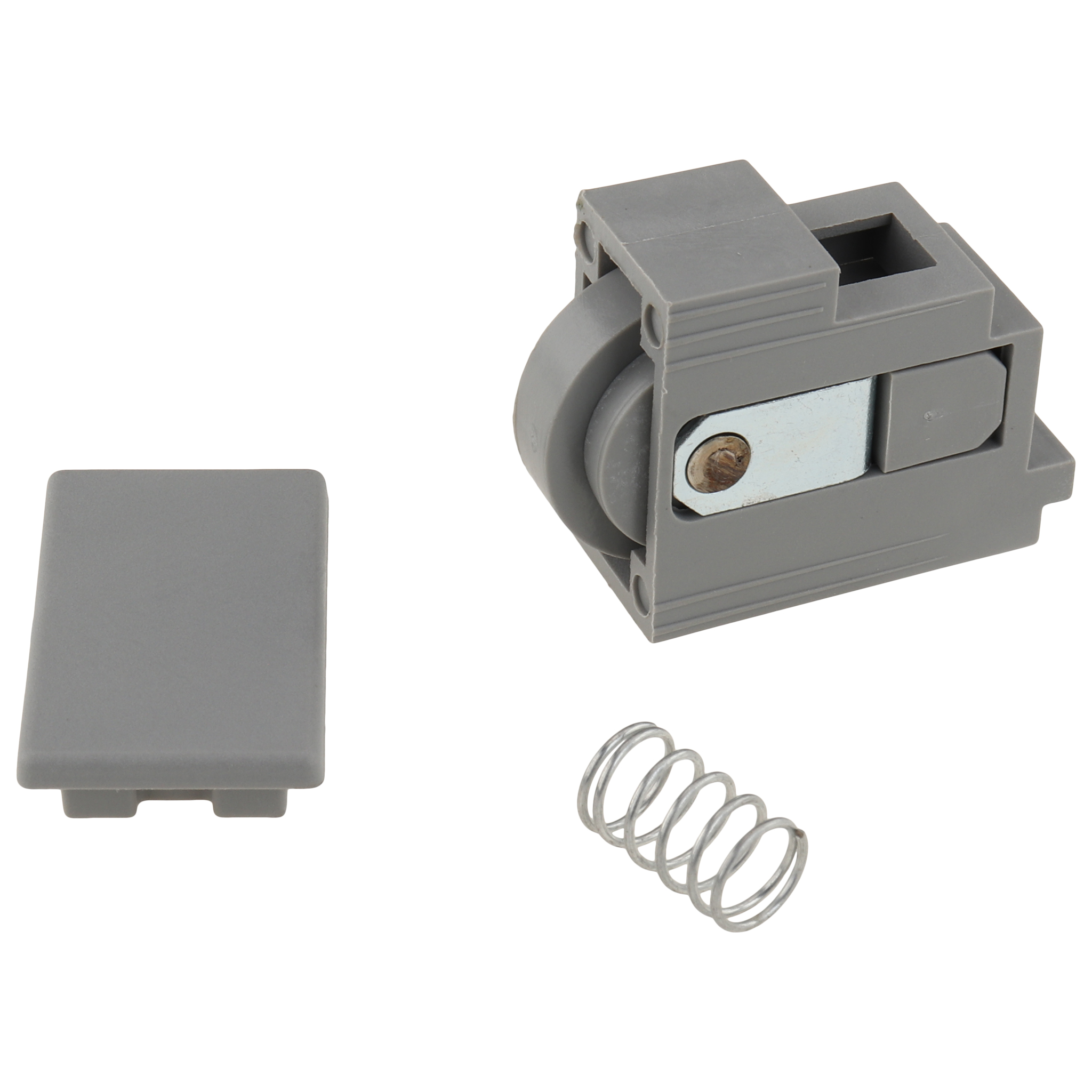 Sliding Door Guide, 29x16x18, Plastic PA reinforced, grey