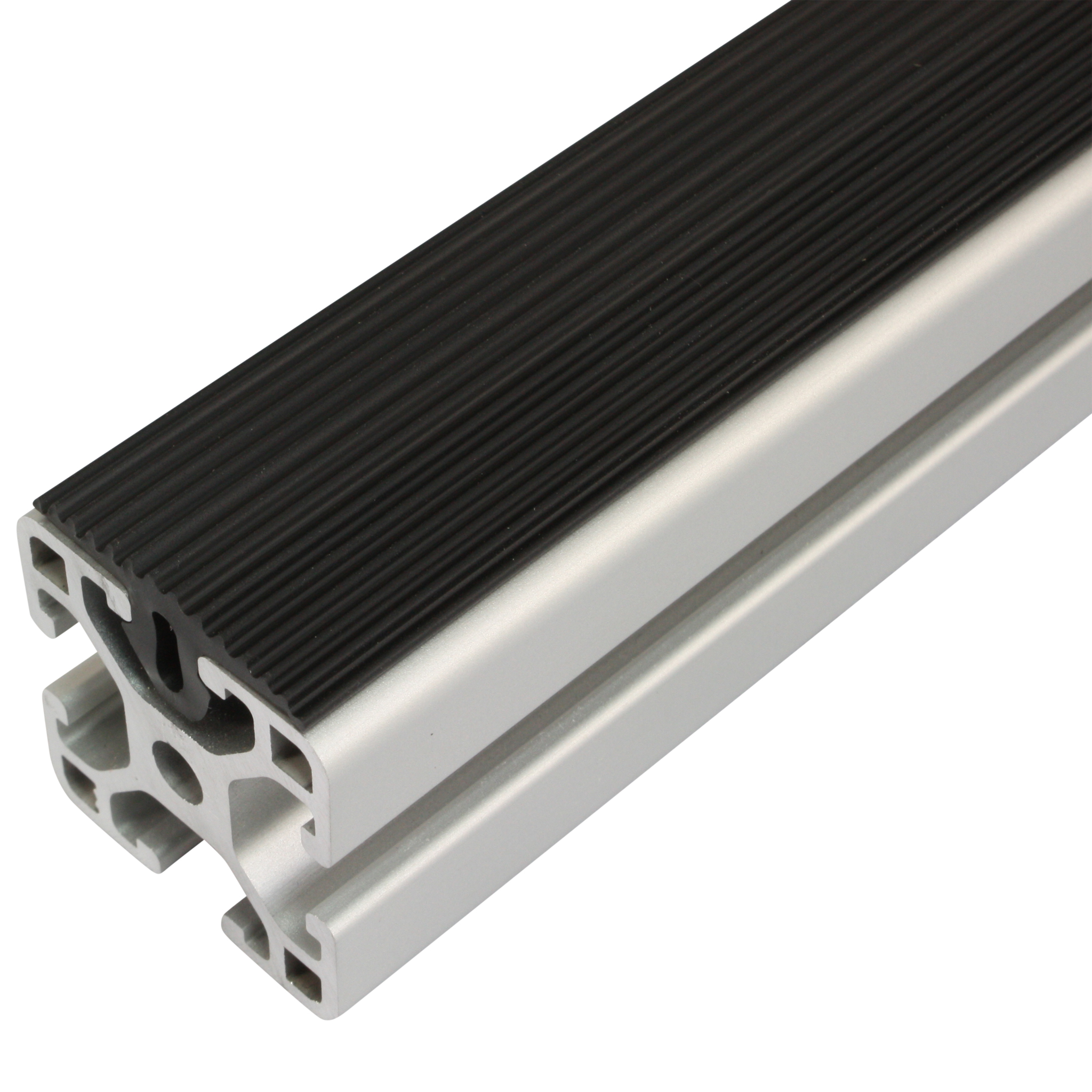 Cover Profile Strip, 32x14x1000, Rubber NBR, approx. 80 Shore A, black