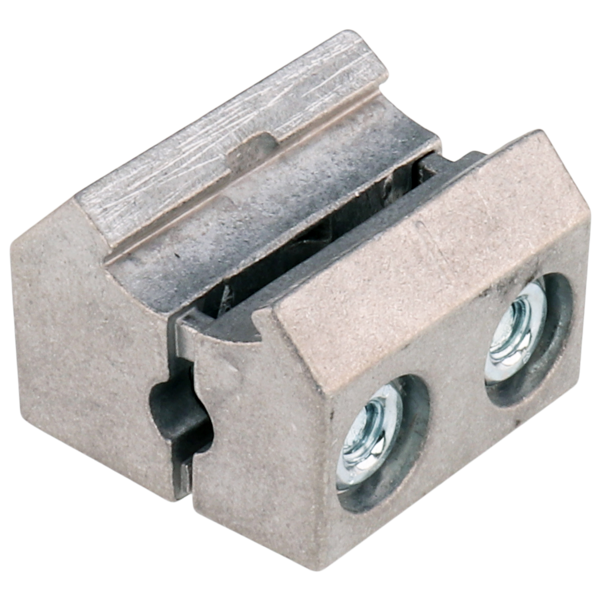 Block, Vario Block AL, 38x35x25, Aluminum die-cast, aluminum colored