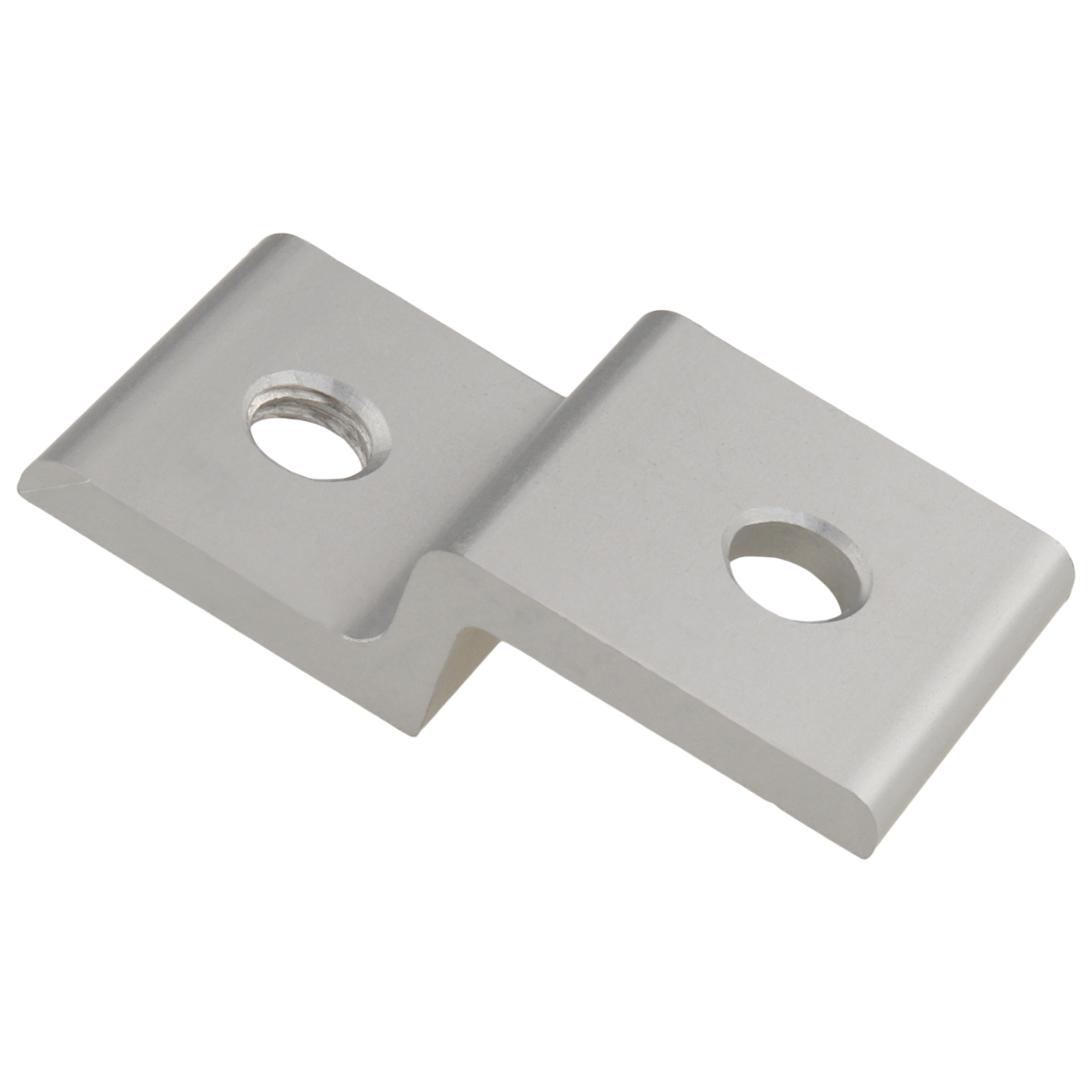 Plattenhalter, Nut , Aluminium, eloxiert Plattenhalter, Nut , Aluminium, eloxiert