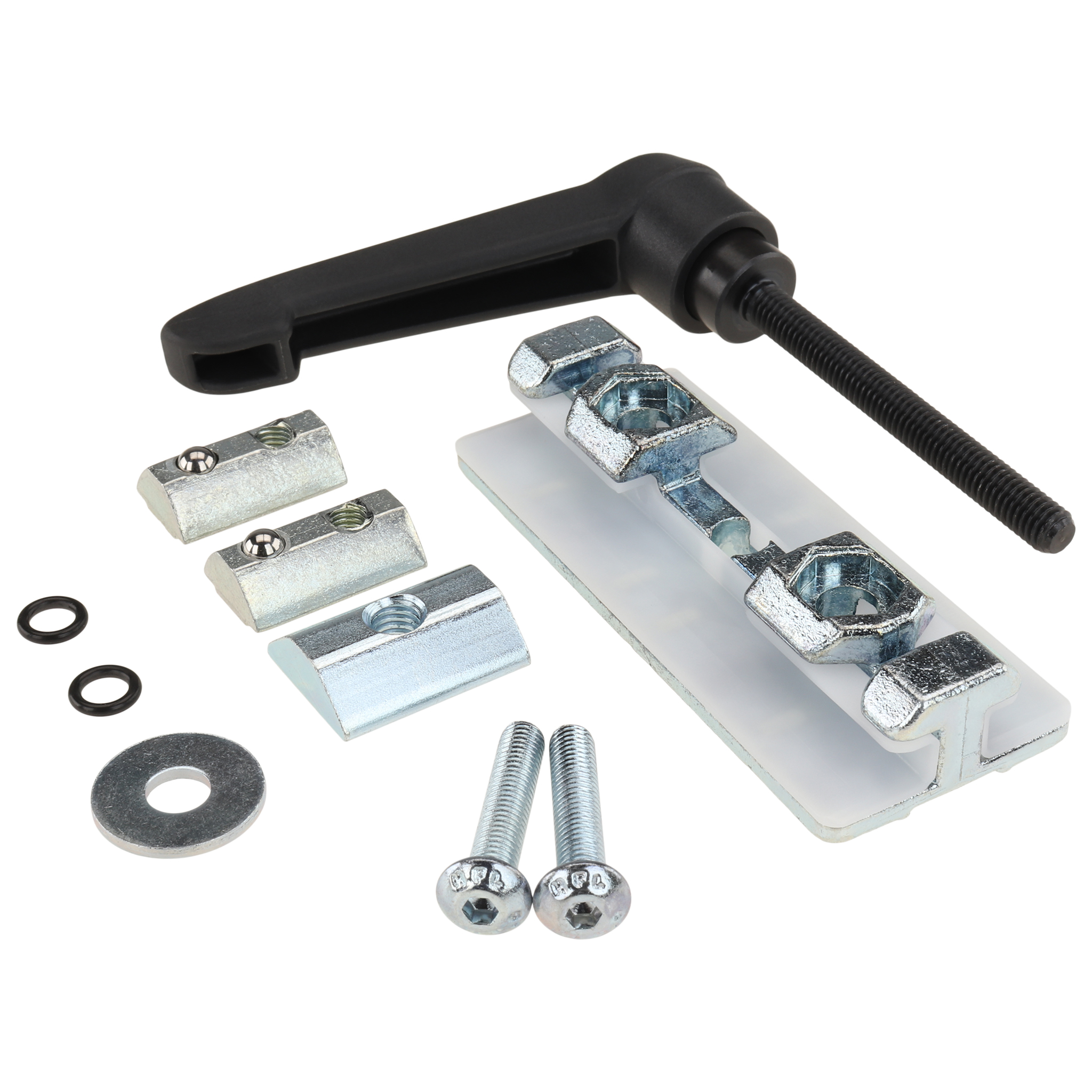 Profile Slider, 80x32x15, Zinc, blanc