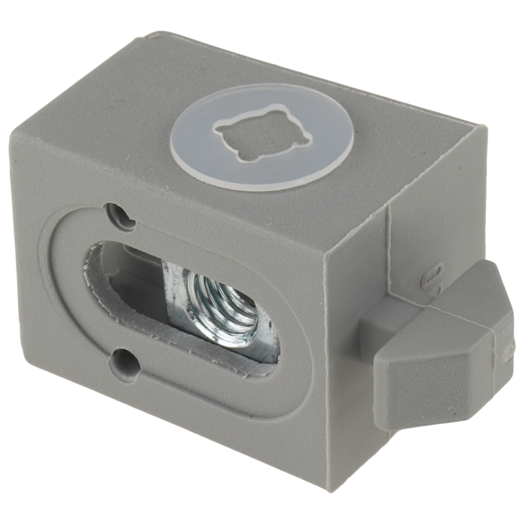 Uniblock 18 CS, Nut 6, Typ I / B, Kunststoff PA glasfaserverstärkt Uniblock 18 CS, Nut 6, Typ I / B, Kunststoff PA glasfaserverstärkt