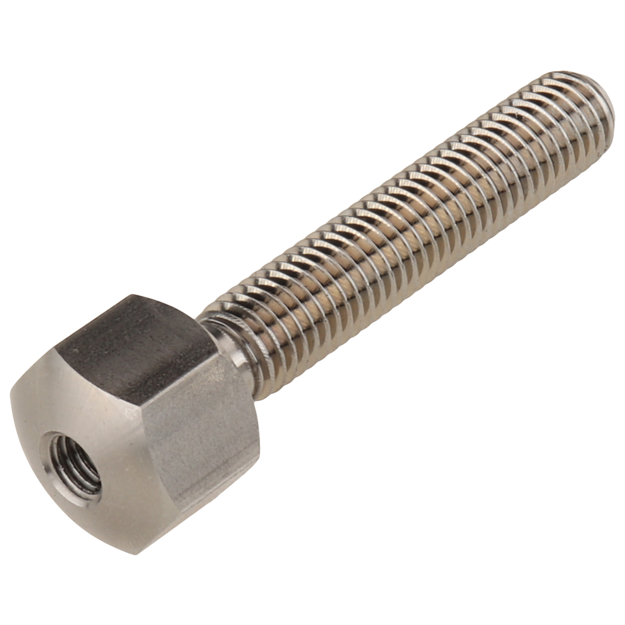 Rod, Threaded Rod, M12x66, Stainless steel, blanc