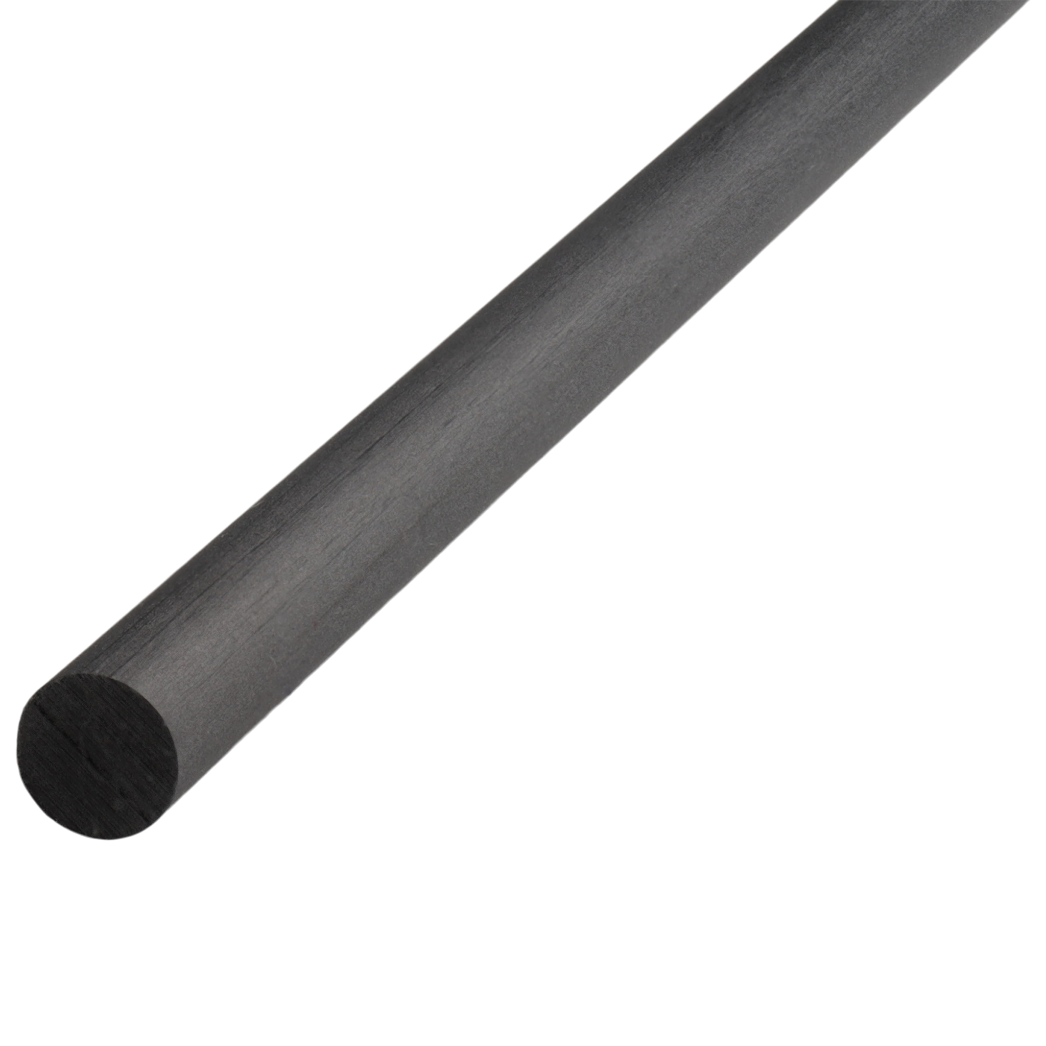 Rod, D7±0.05x2m, CFRP - carbon, grinded