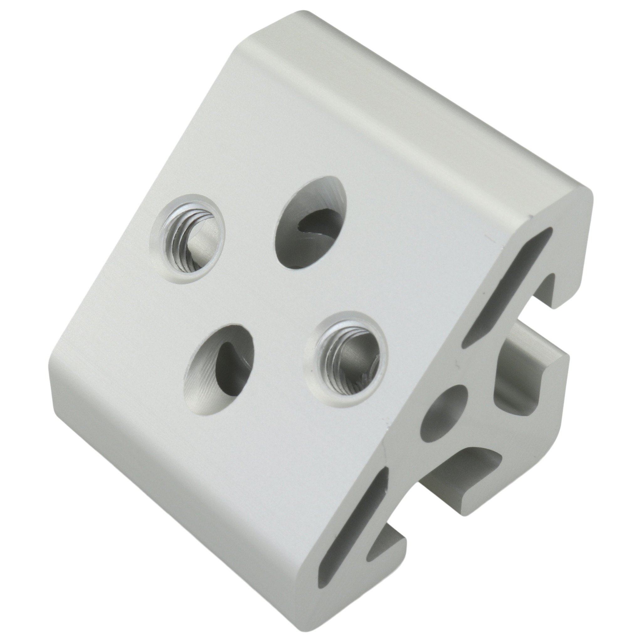 Angle Element T1, 40, Aluminum, anodized, aluminum coloured