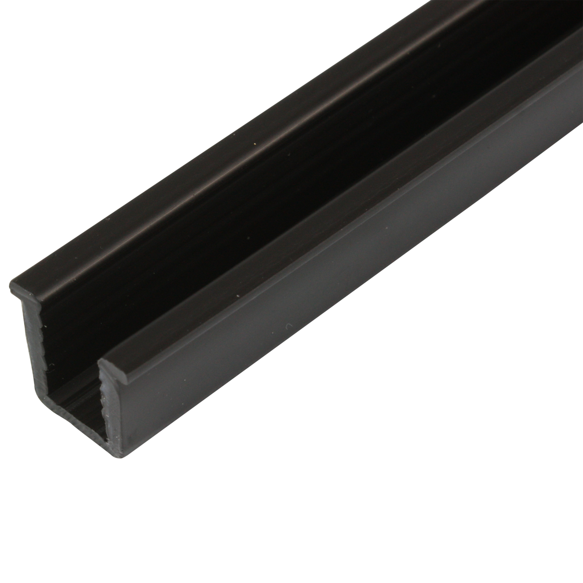 Reduction Fixing Profile, 12.8x12x1000, Plastic PE, black