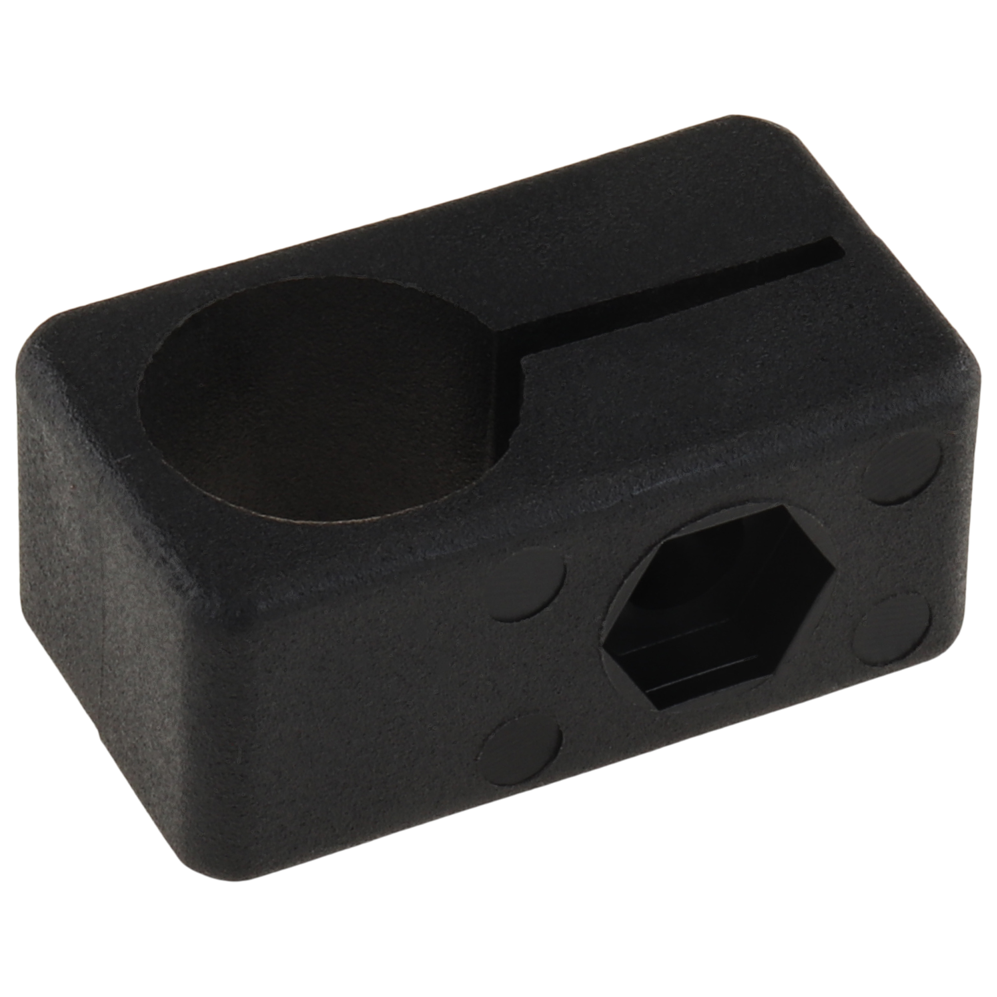 Sensor Blocker Assy Sensor Mounting Block, 28x16x12, Plastic PA reinforced, black
