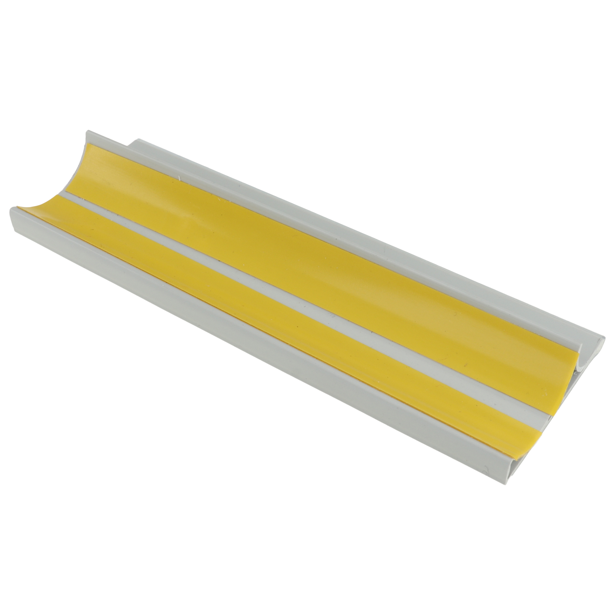 Clip, Beschriftungsclip, 41x10x2m, Kunststoff Hart-PVC, transparent