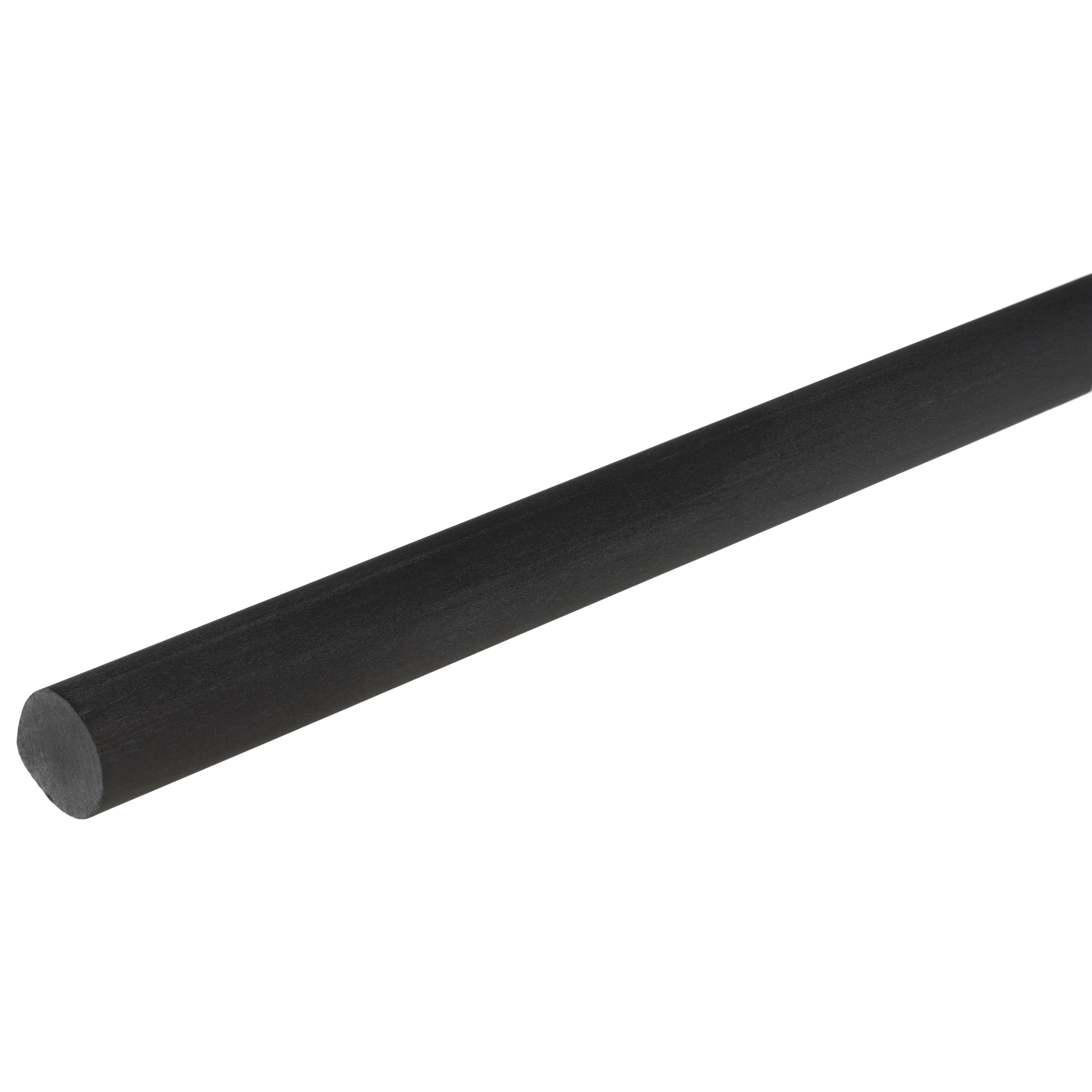 Rod, D9±0.05x1m, CFRP - carbon, grinded