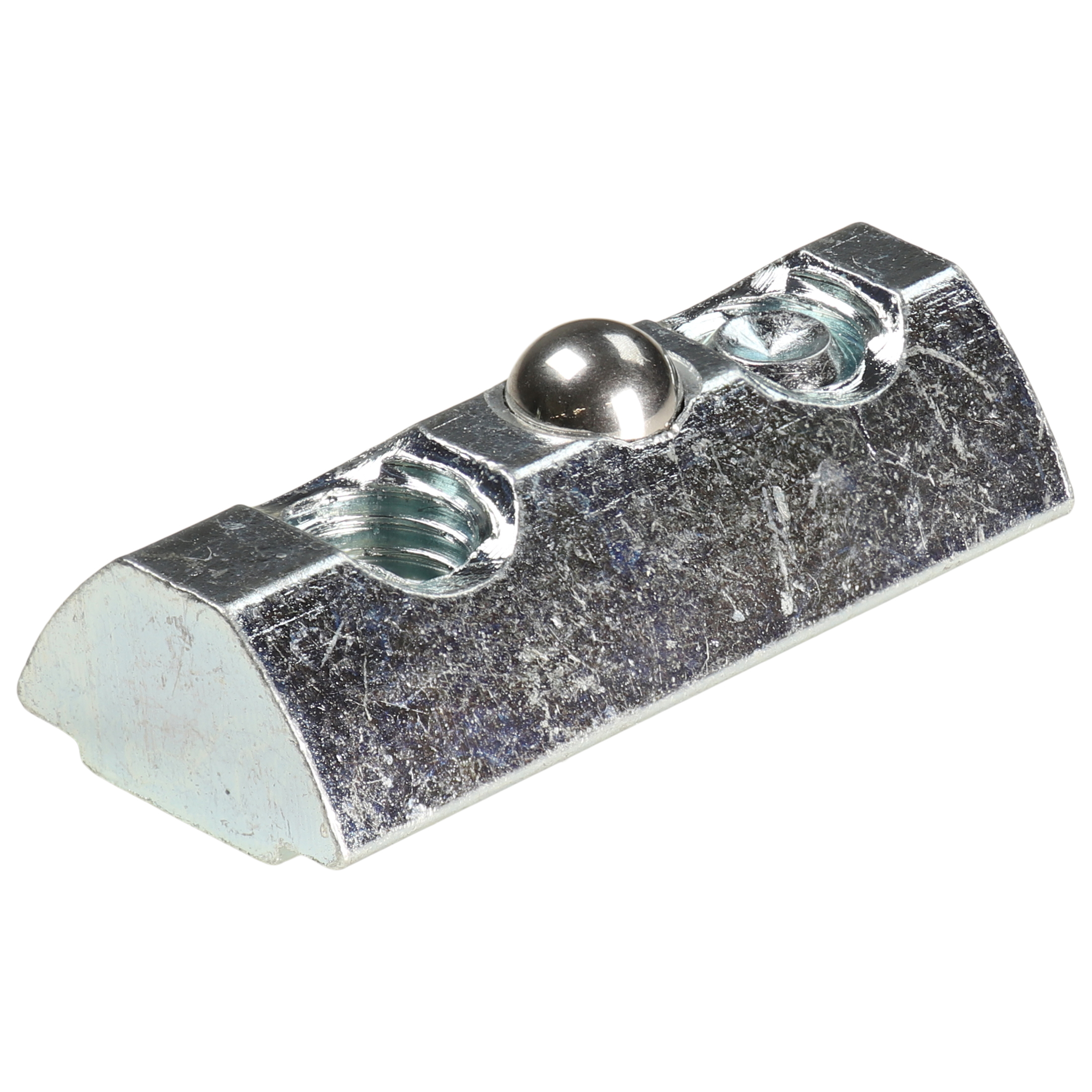 T-slot Nut, 28x14x8, Steel, zinc plated