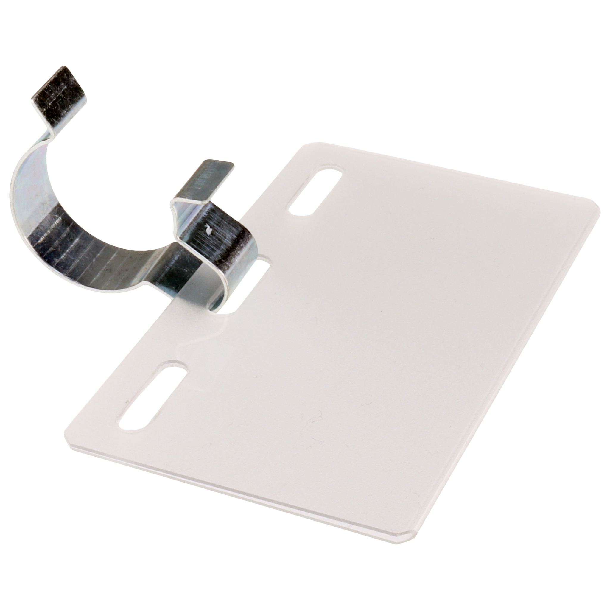 Holder, Labelholder, 104x59.7x30, Plastic, transparent