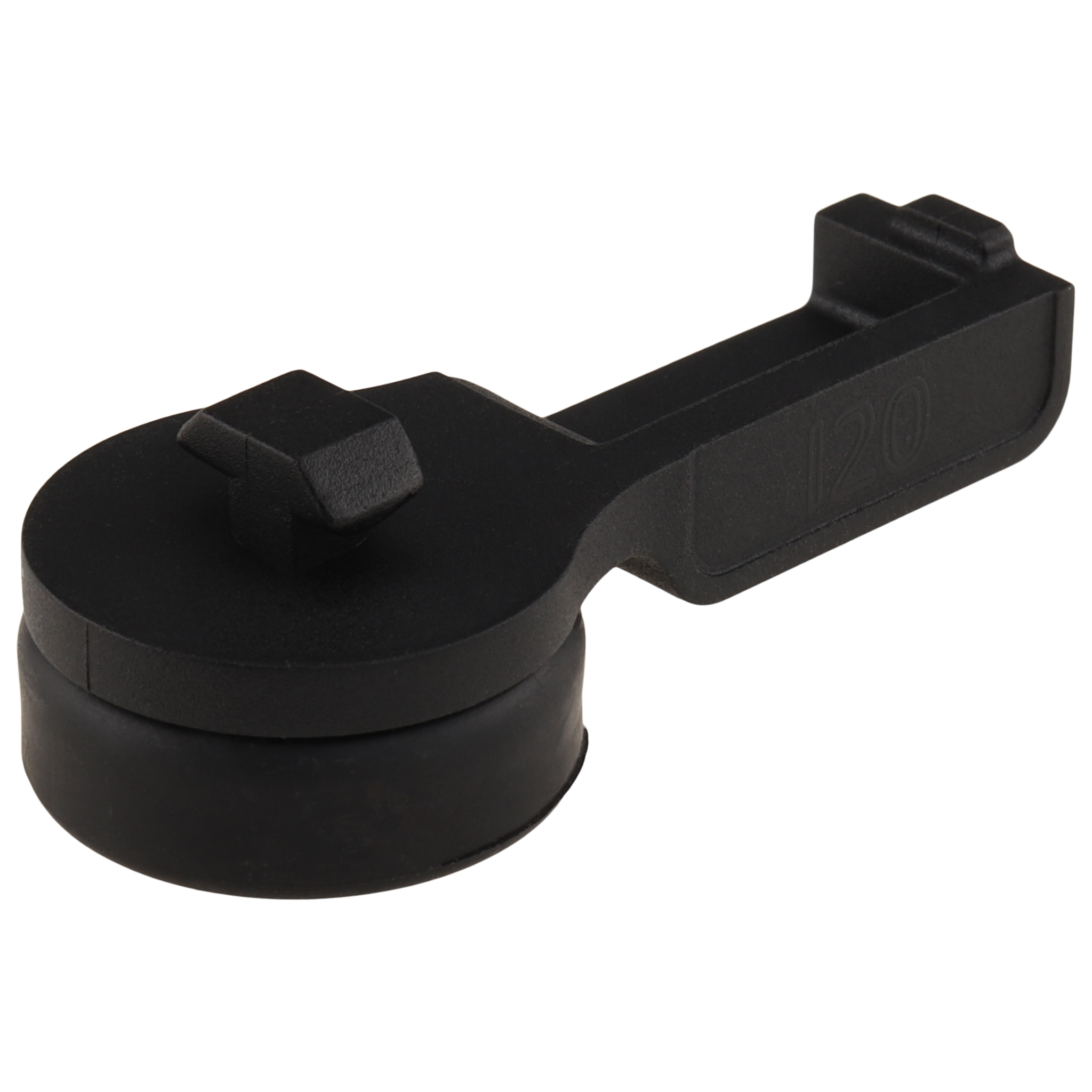 T-Slot Foot, 20, Plastic PA glass ball reinforced, black