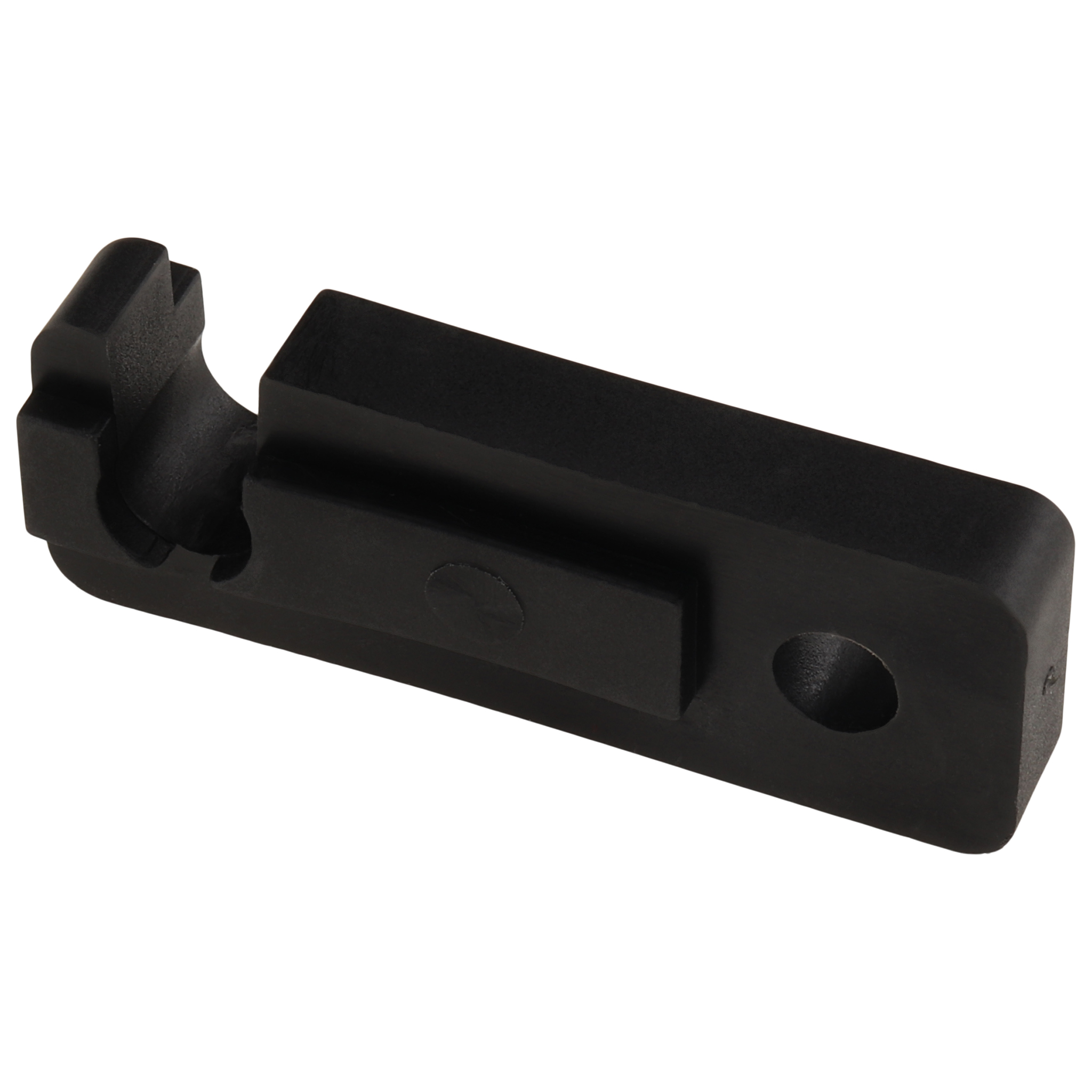 Roller Mounting Block, 50x18x12, Plastic PA reinforced, black