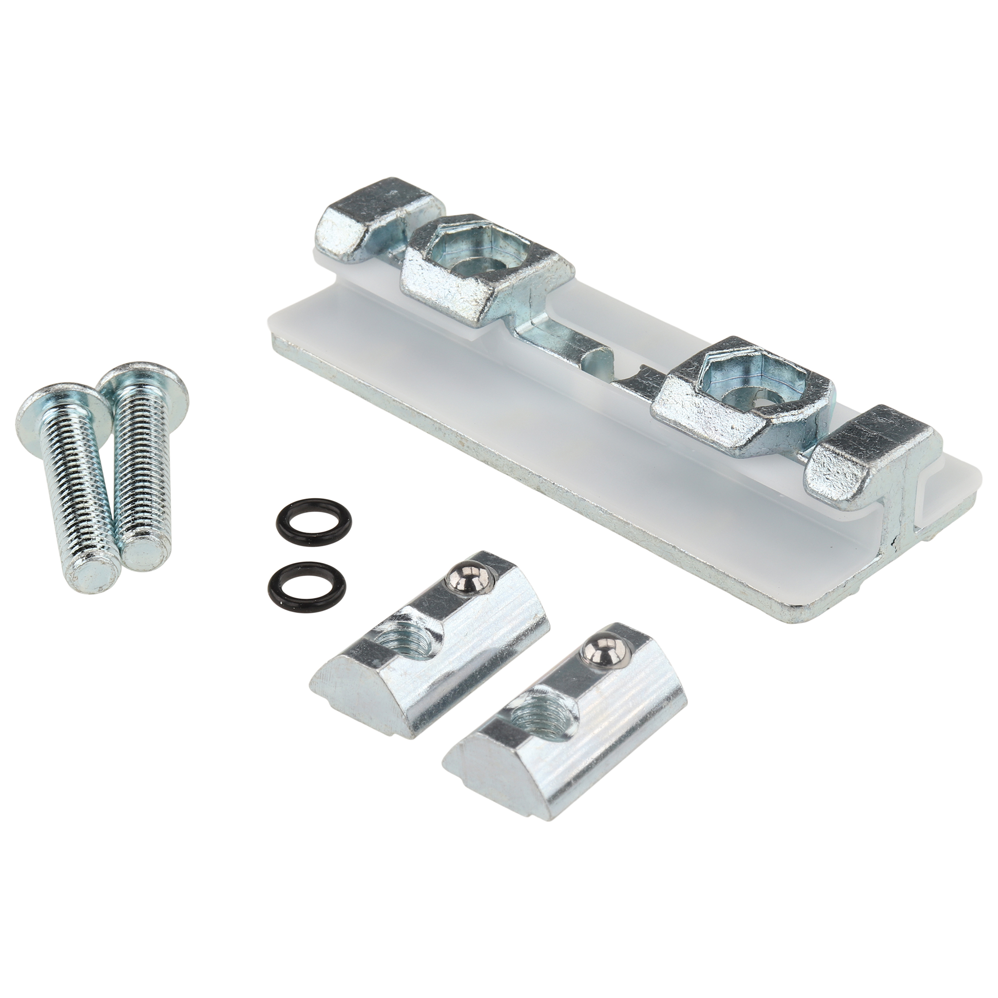 Profile Slider, 80x32x15, Zinc, blanc