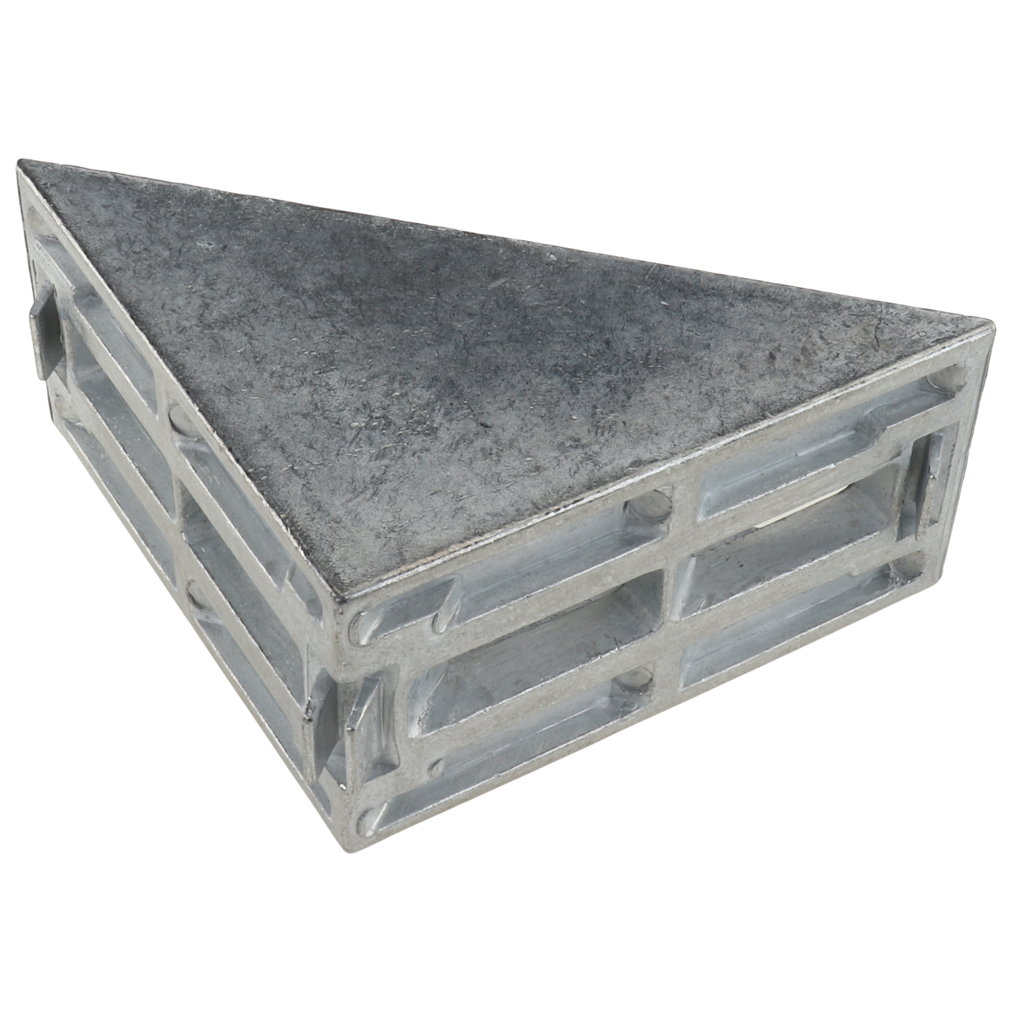 Winkel, 76x76x38, Zink-Druckguß, blank