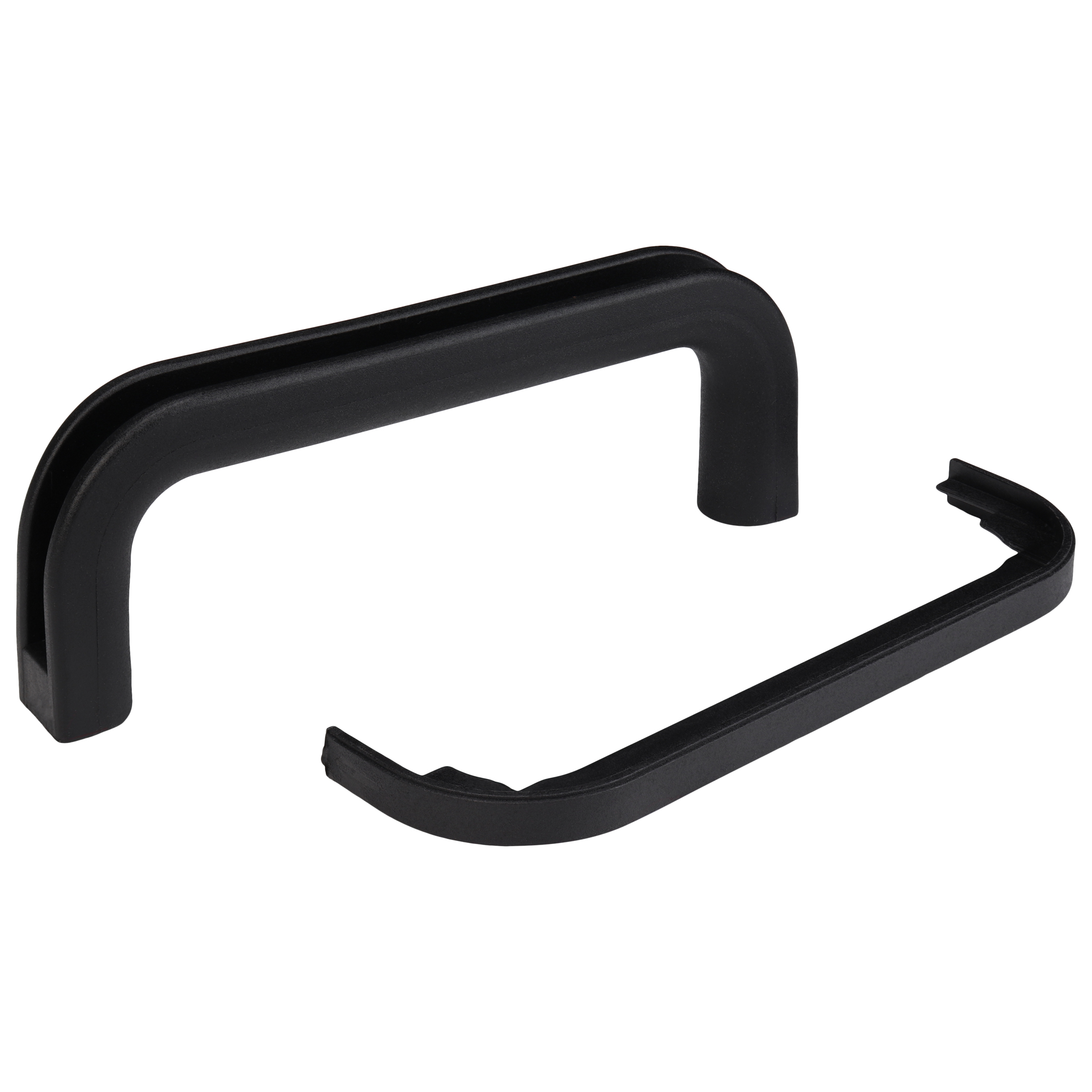 Set, Handle, 134x16x48, Plastic PA reinforced, black