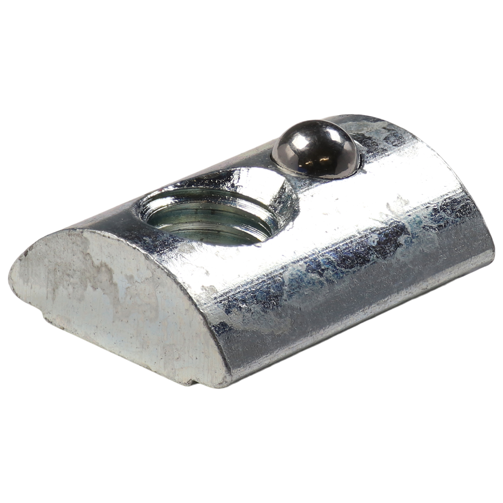T-slot Nut M8, Slot 11, self-aligning, Steel, zink plated
