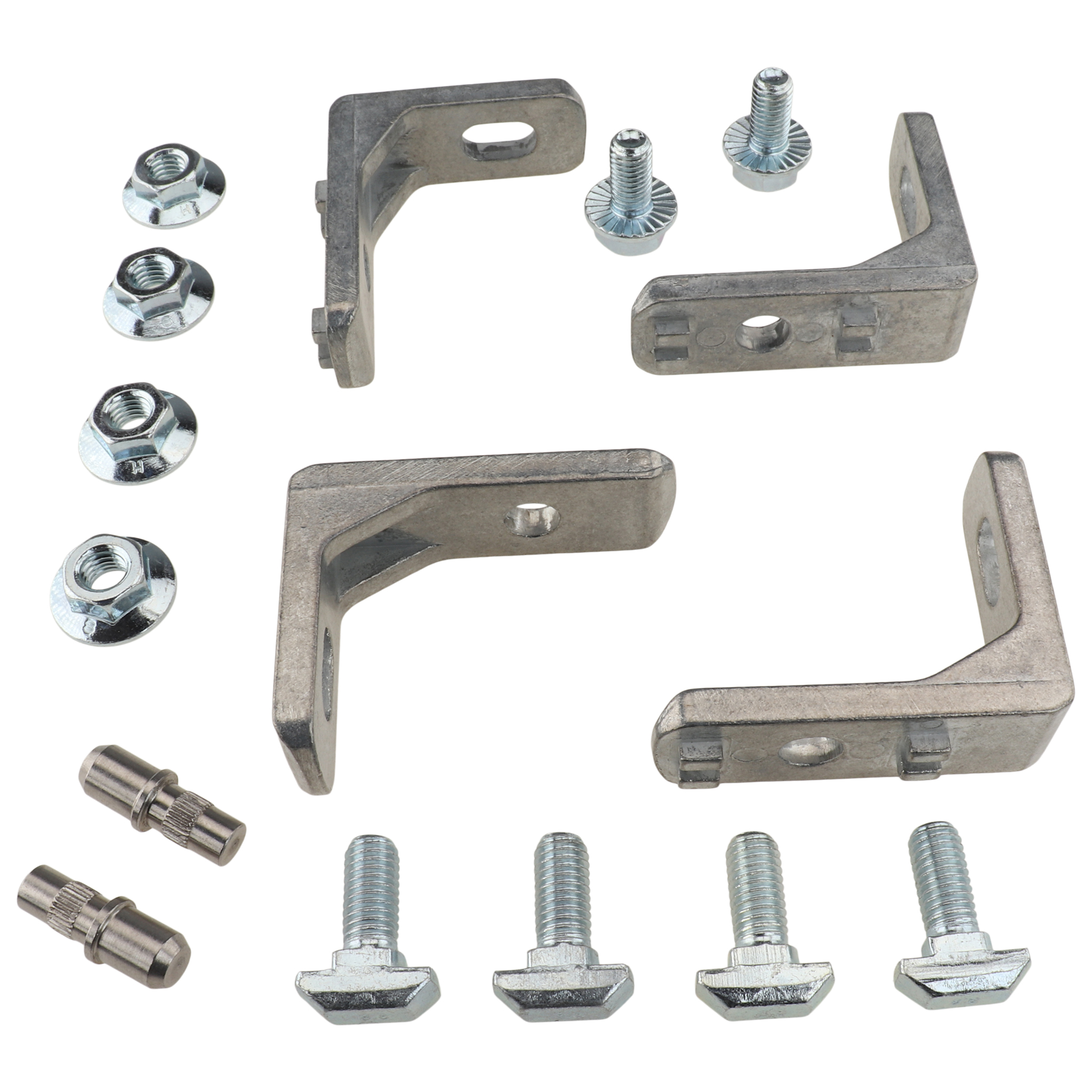 Angle, Suspension Bracket, 60x49x20, Zinc, blanc