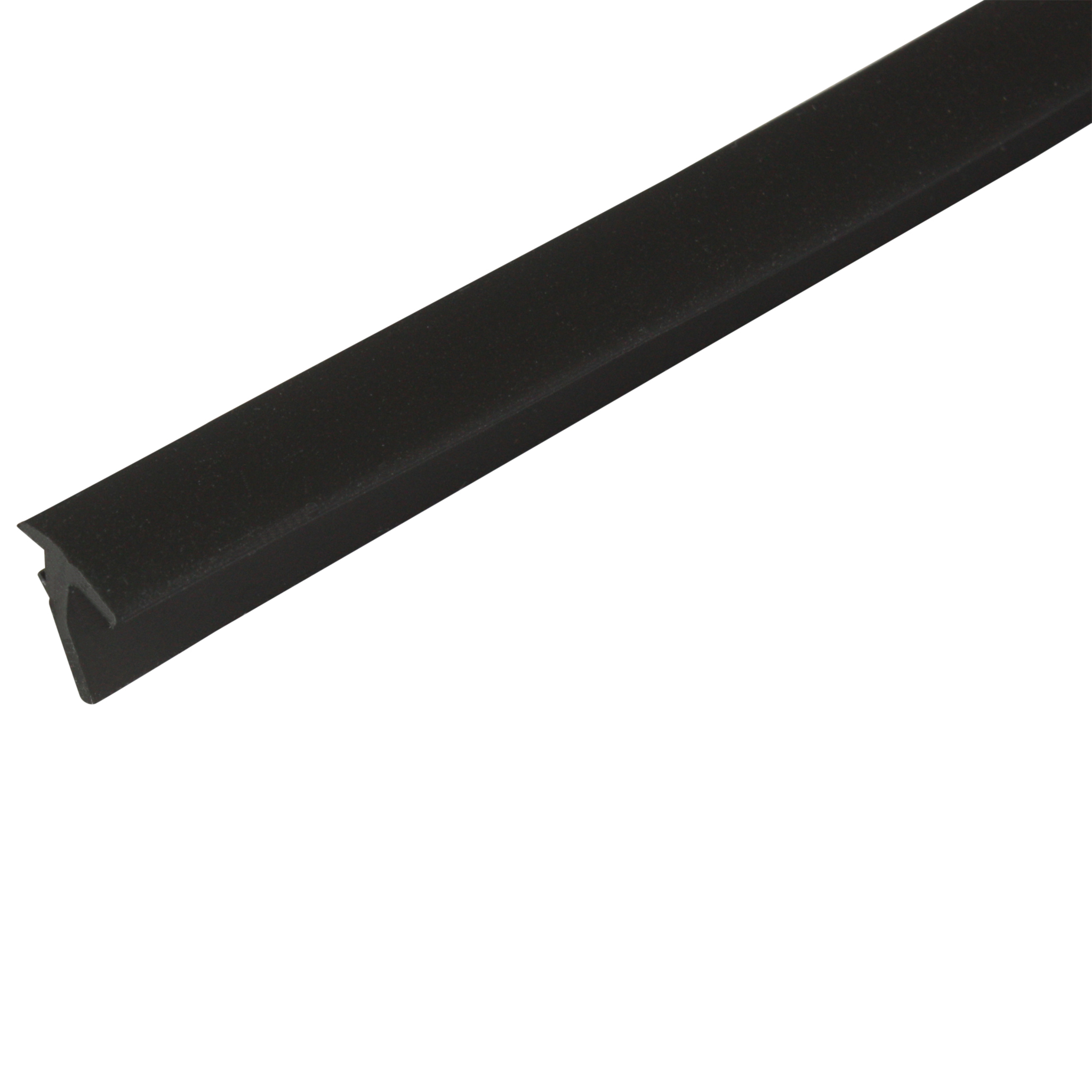 Plug-In Profile, 8x6x1000, Plastic TPE, black